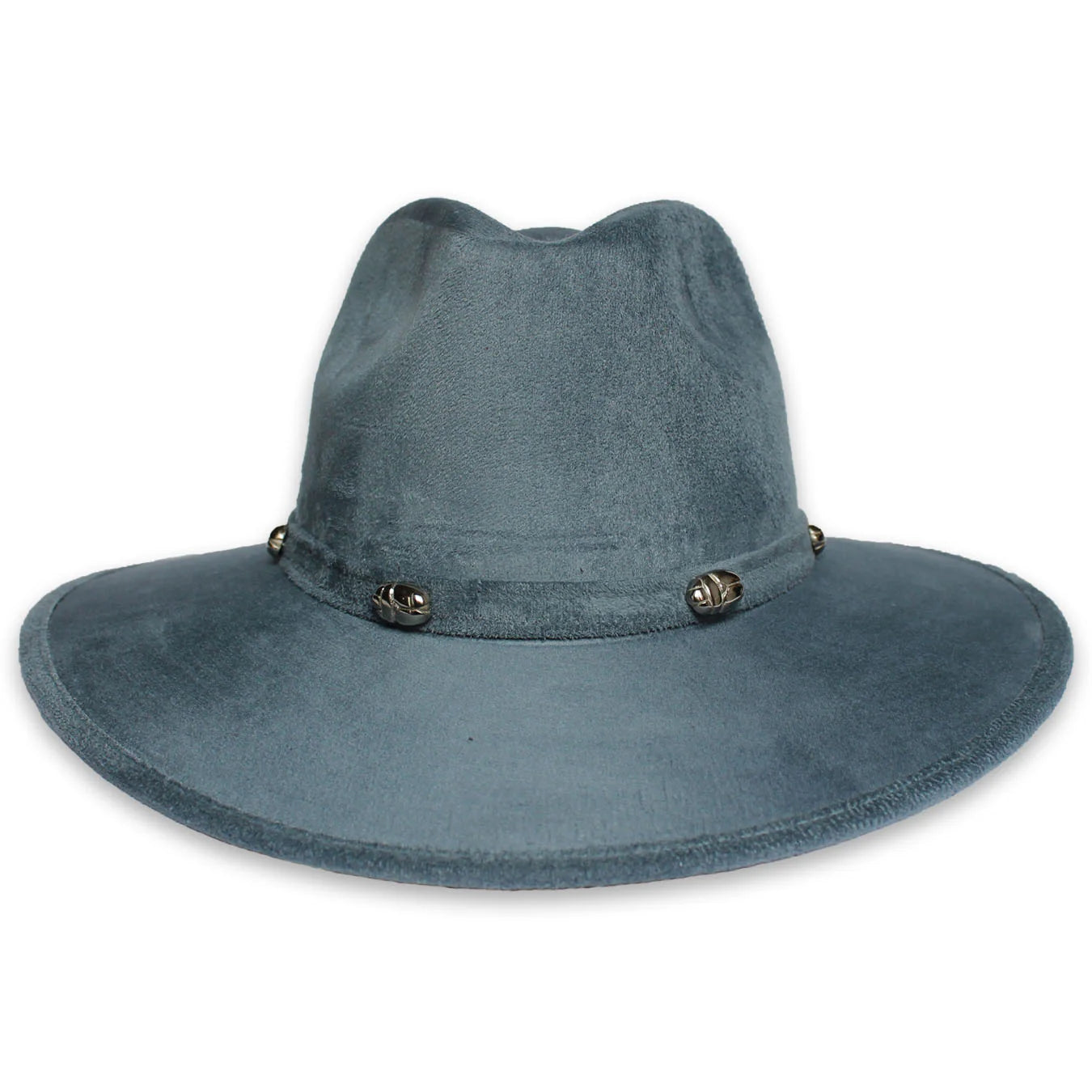 Sombrero Vaquero Azul Serpe Plata