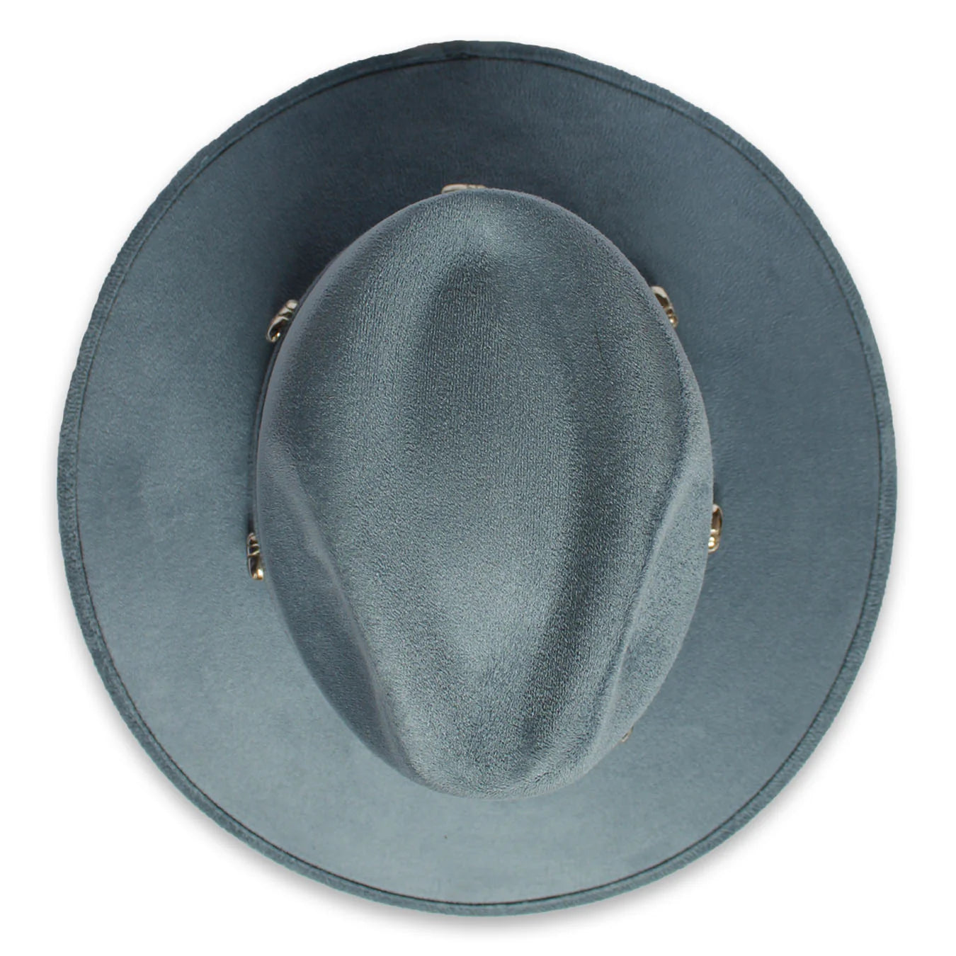 Sombrero Vaquero Azul Serpe Plata