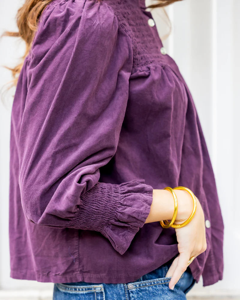 Camisa Fiona Berenjena