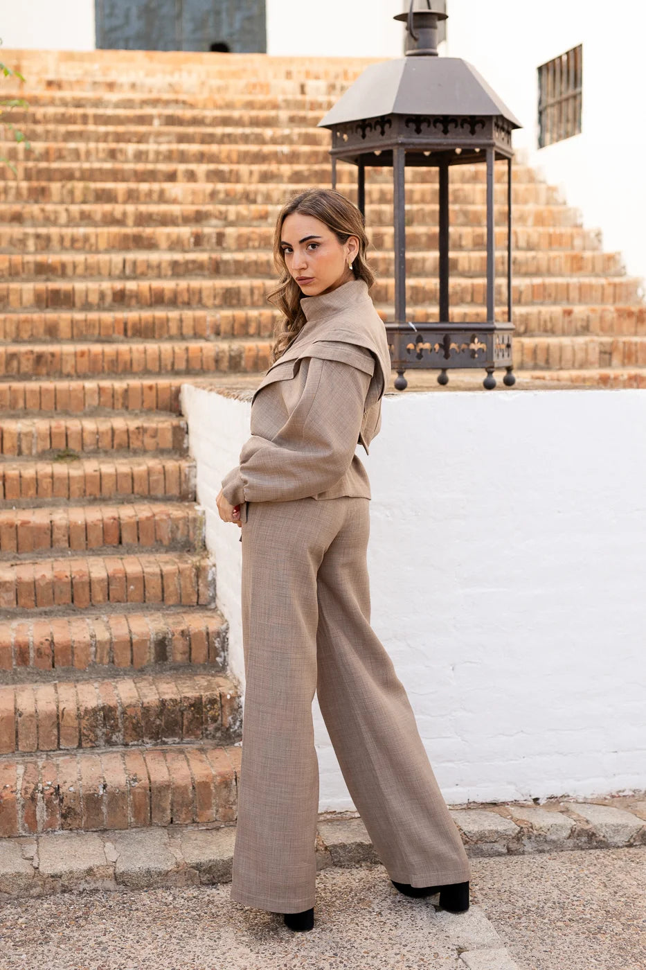 Pantalón Filipa Beige