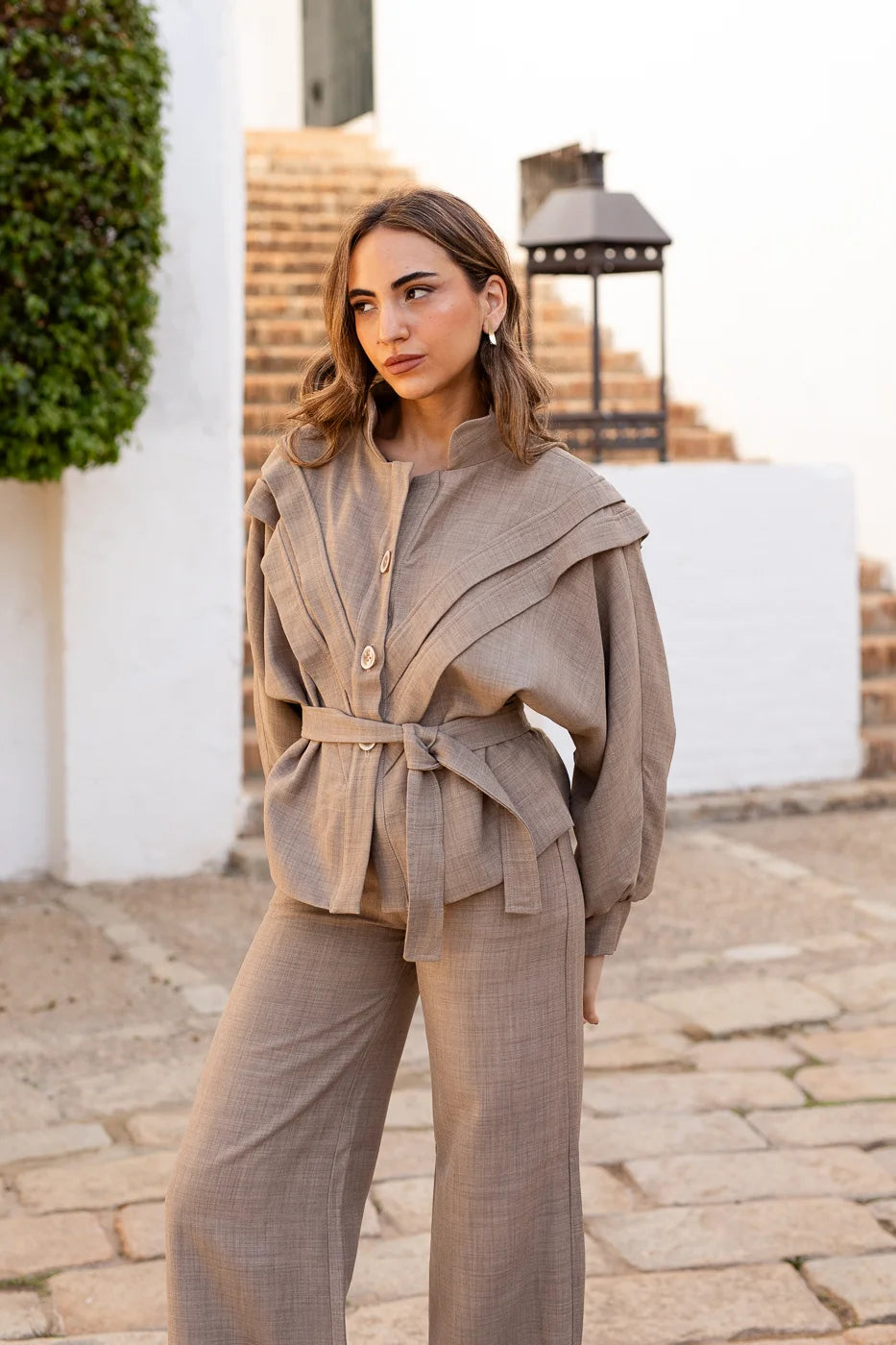 Chaqueta Filipa Beige