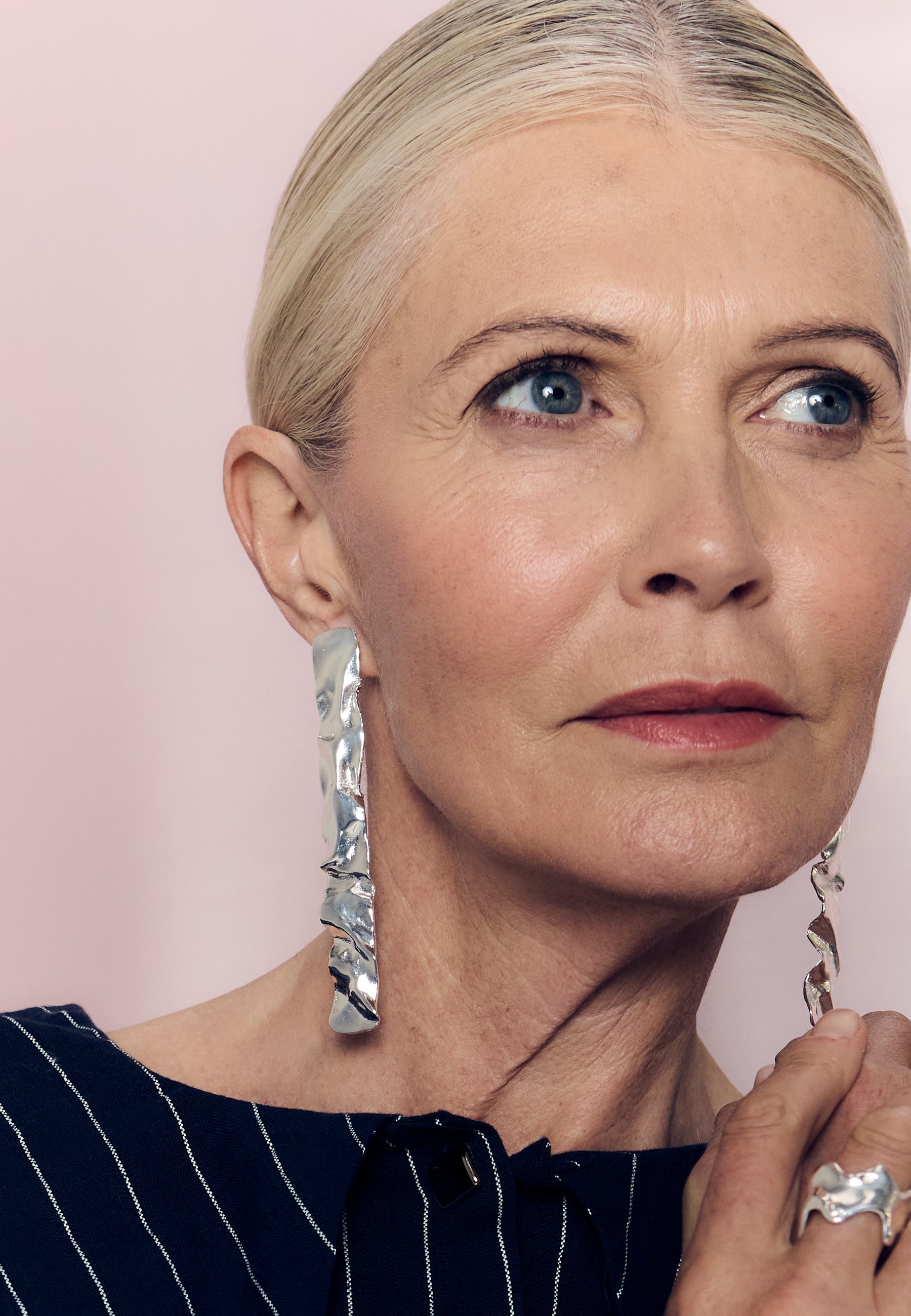 Pendientes Clemence Plata