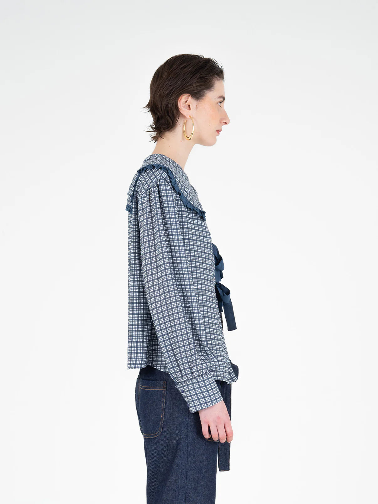 Blusa Mystic Tartan Print