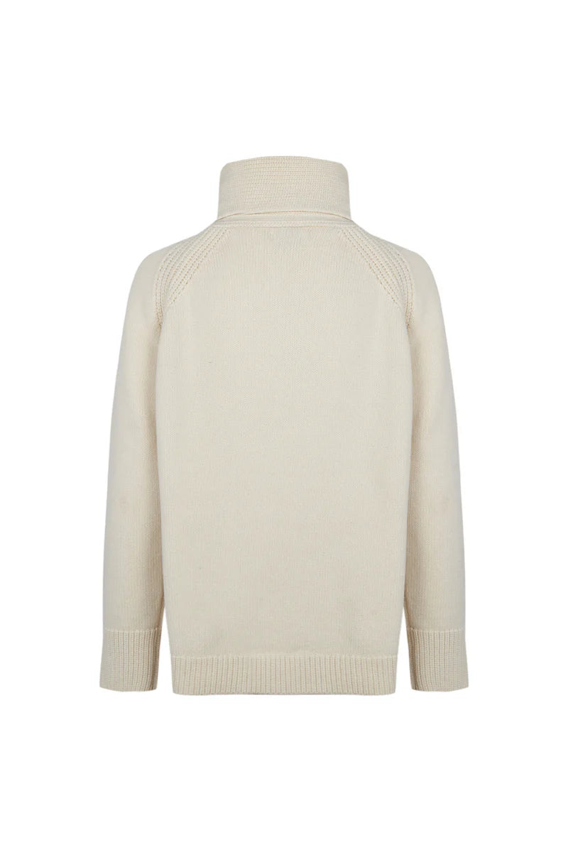 Jersey de Lana 001 White Snow