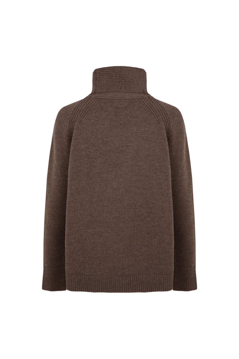 Jersey de Lana 001 Light Chocolate