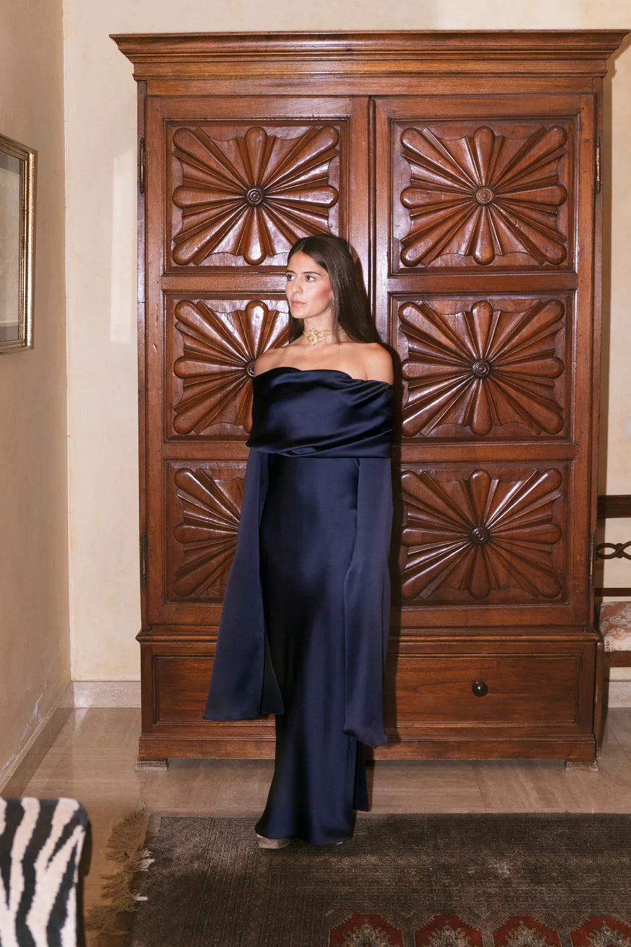 Silvana Sapphire Dress