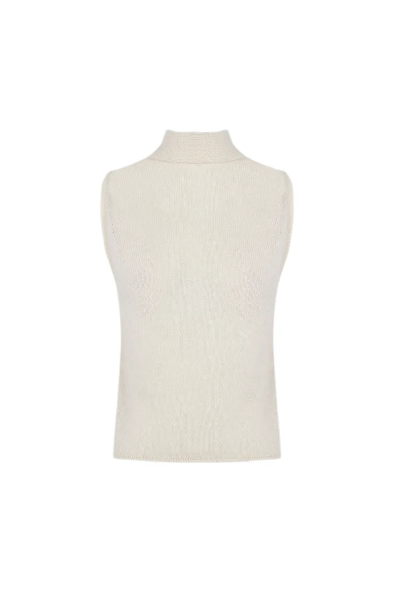 Top Alpaca Silk 001 Snow White