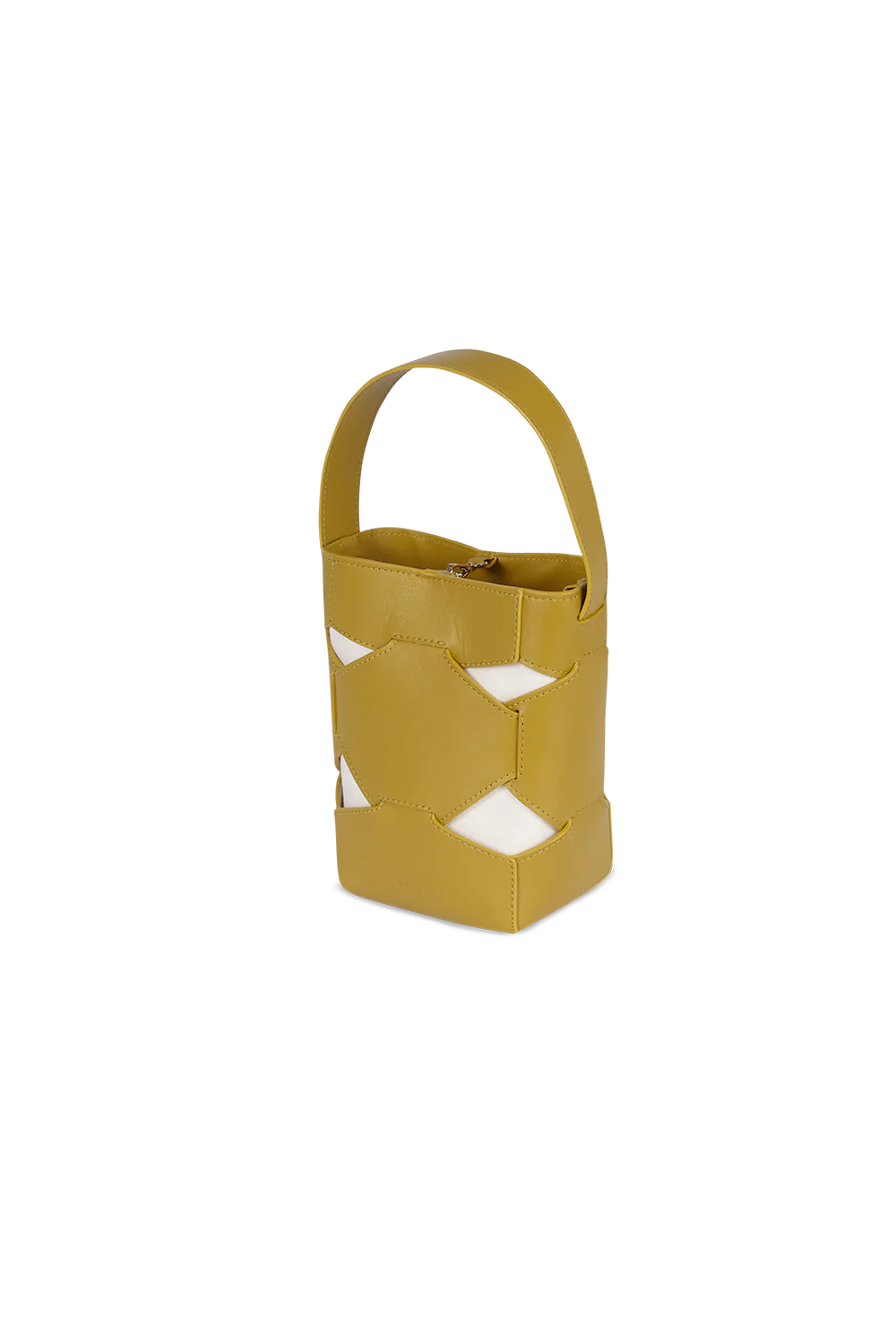 Mustard Mini Puzzle Bag