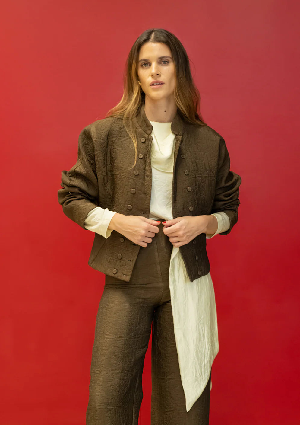 Chaqueta Niba Jacquard