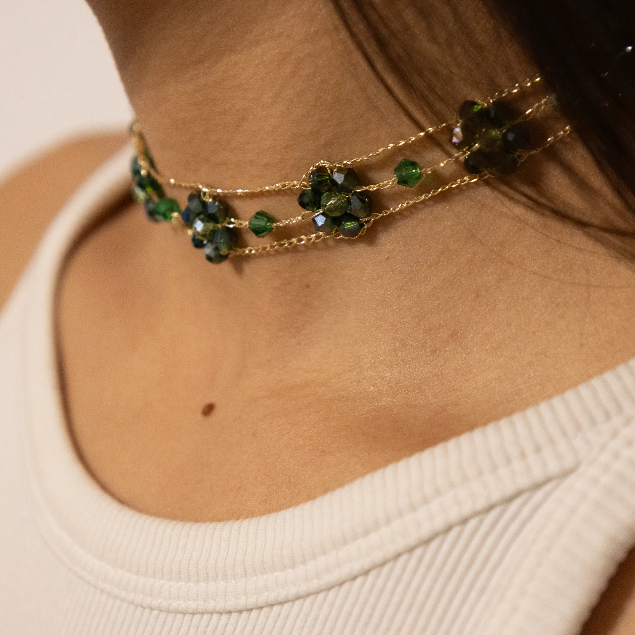 Choker Dalia Verde