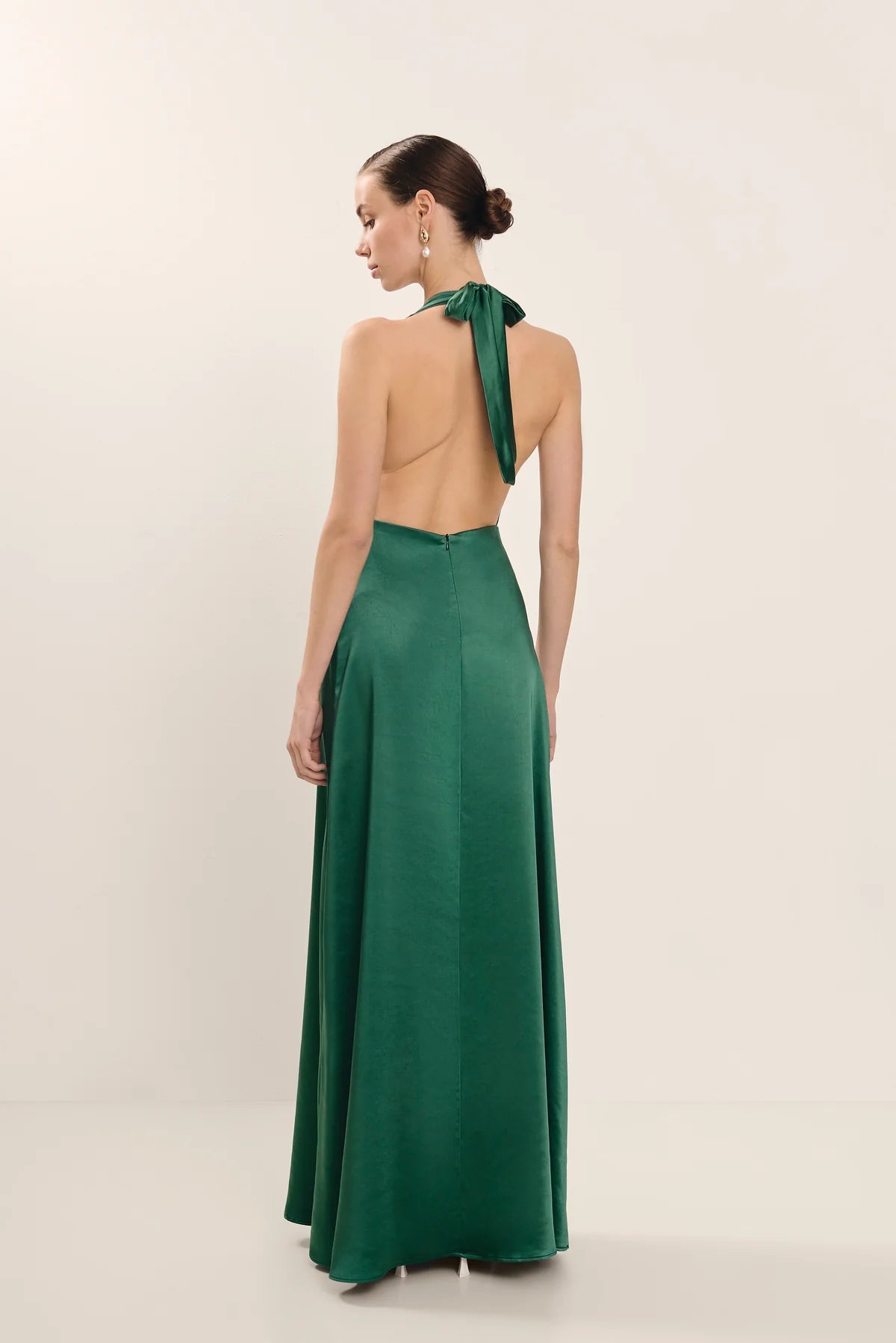 Vestido Olimpia Verde Jade