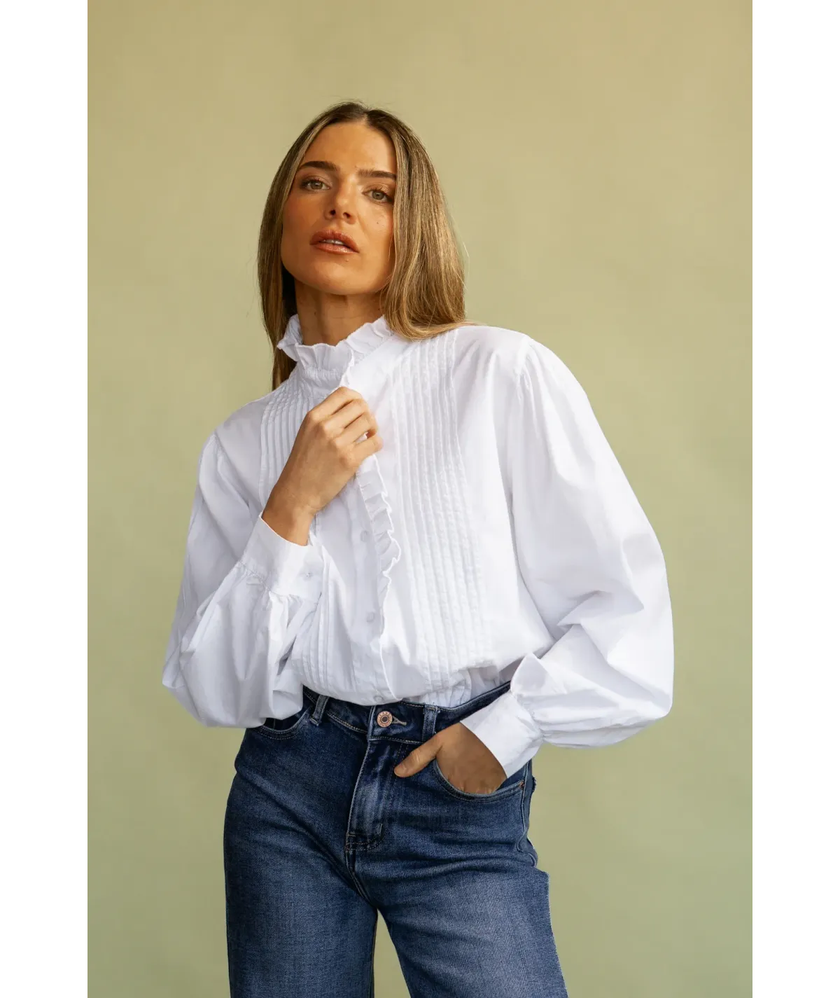 Camisa Sicilia Blanca