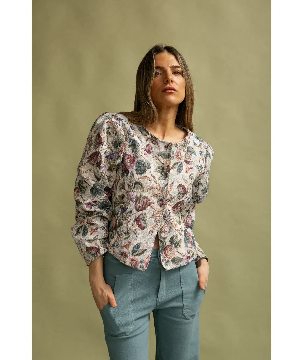 Chaqueta Massari Beige