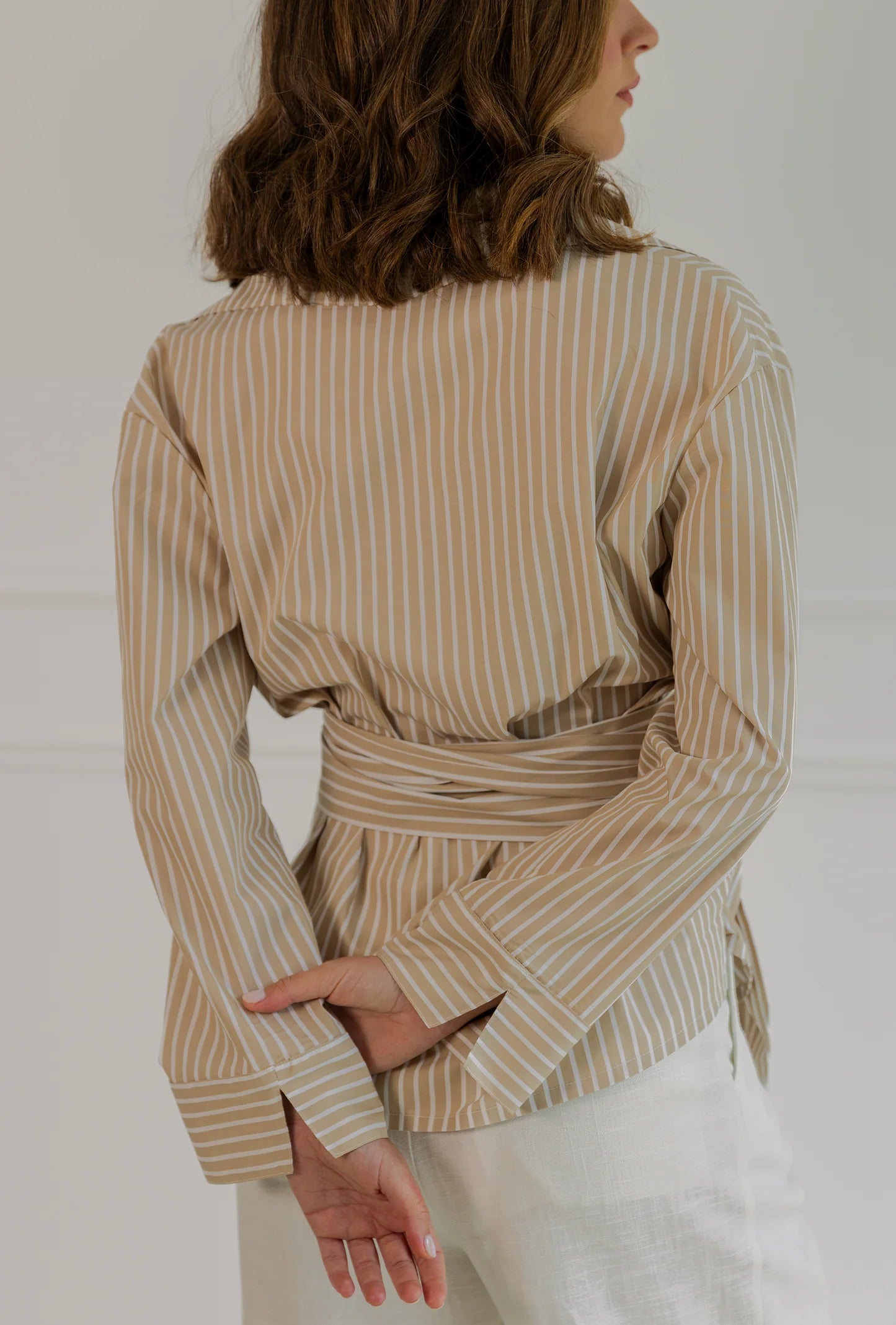 Wrap Up Shirt Camel