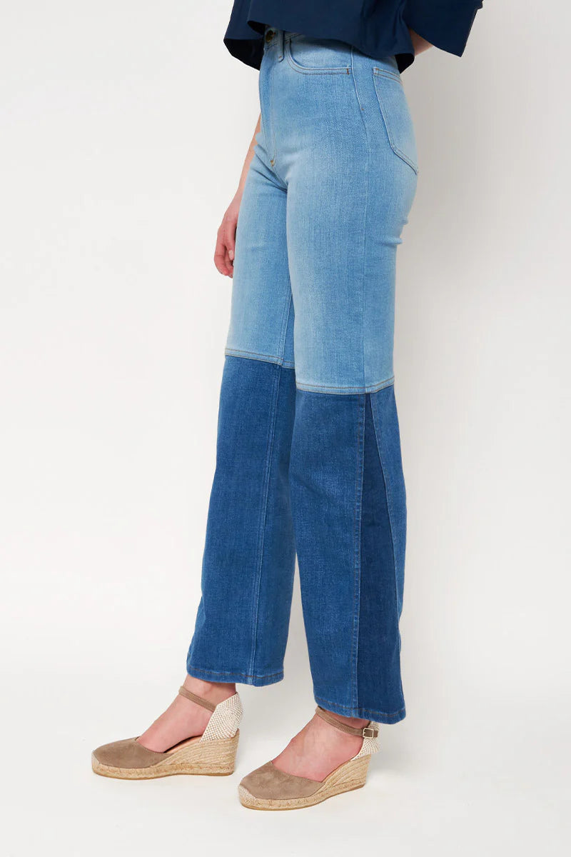 Pantalón Alba Elástico azul