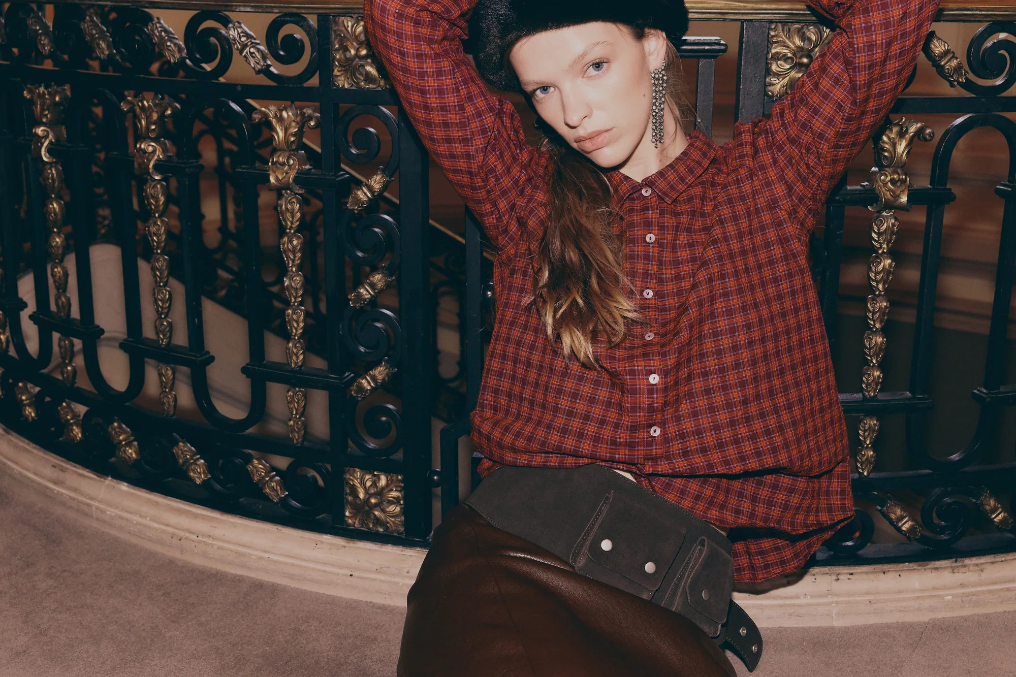 Blusa Emilia Burgundy