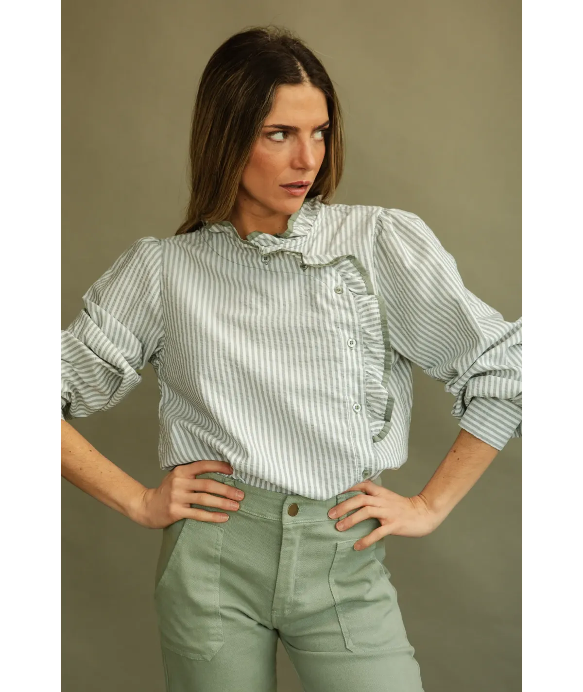 Camisa Pavia Verde