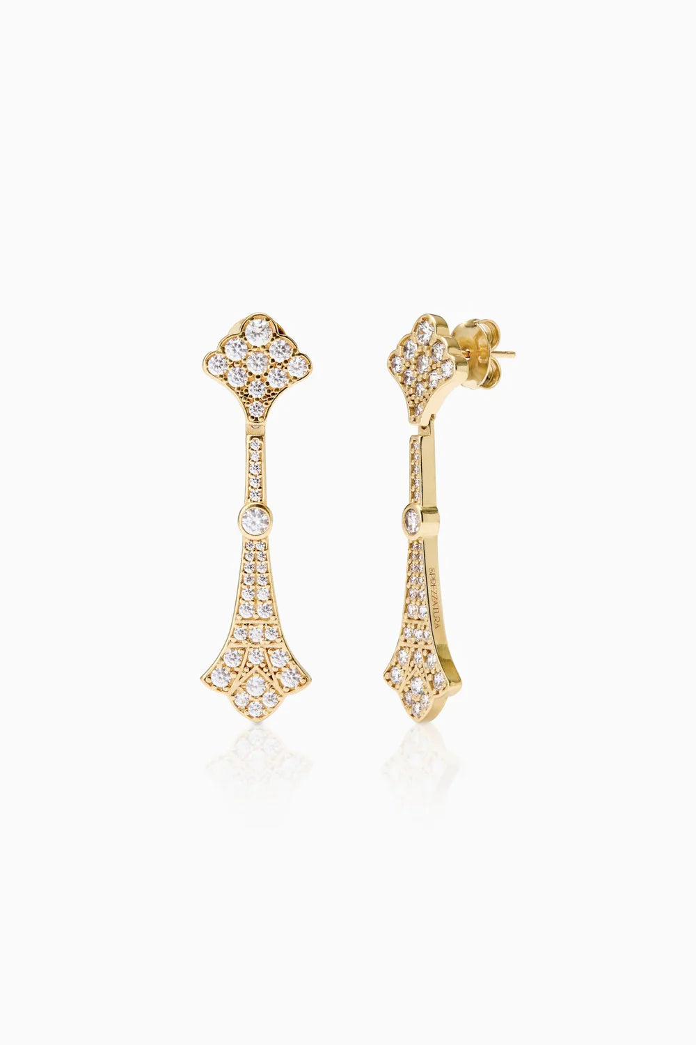 Pendientes La Dame Oro