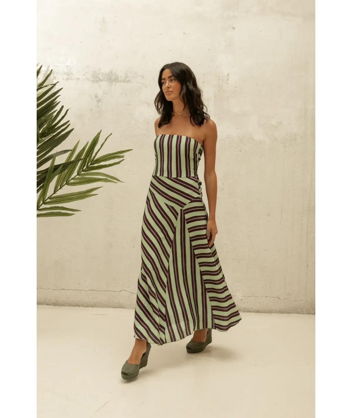 Vestido Roma Verde