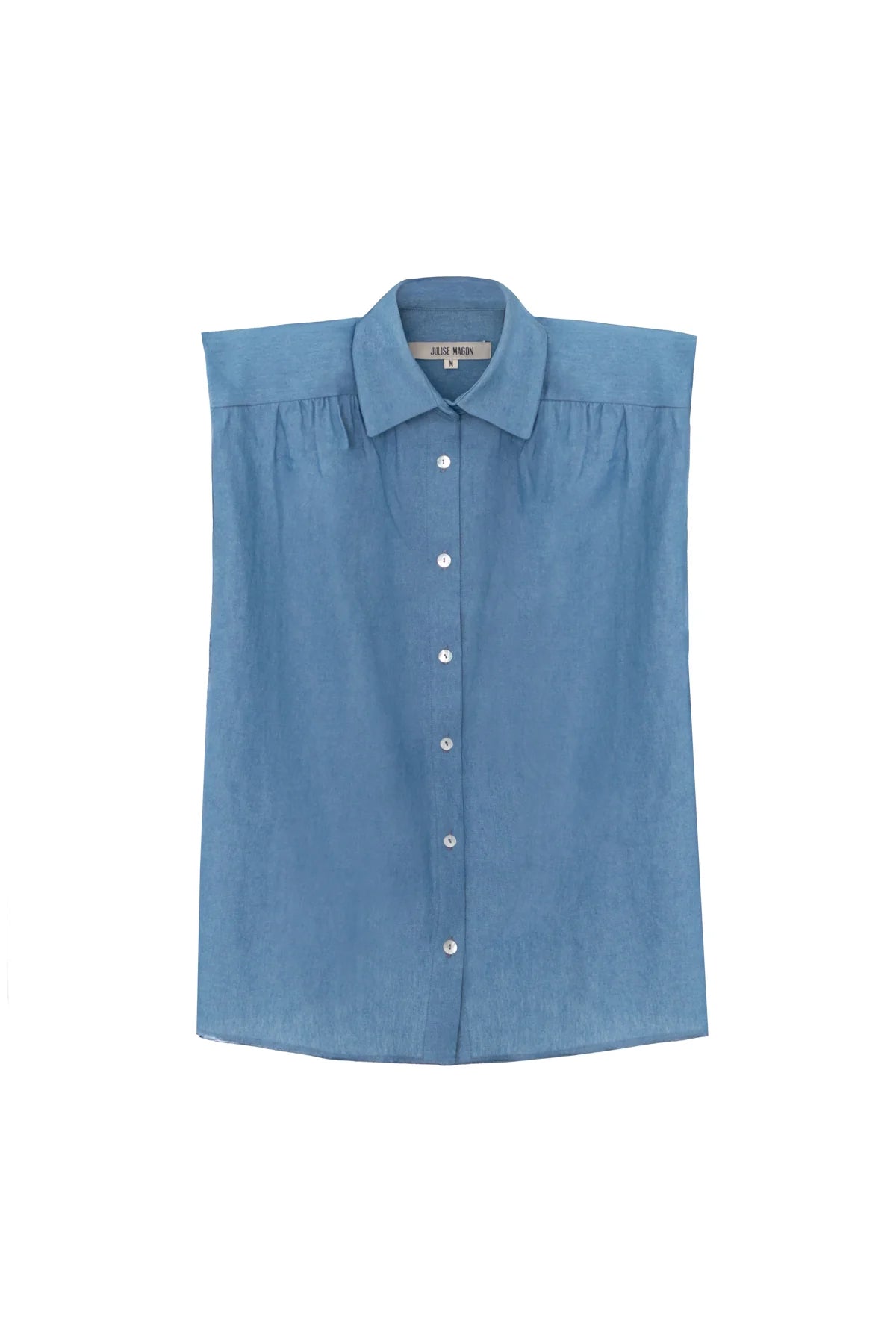 Camisa Marieta Sin Mangas Denim