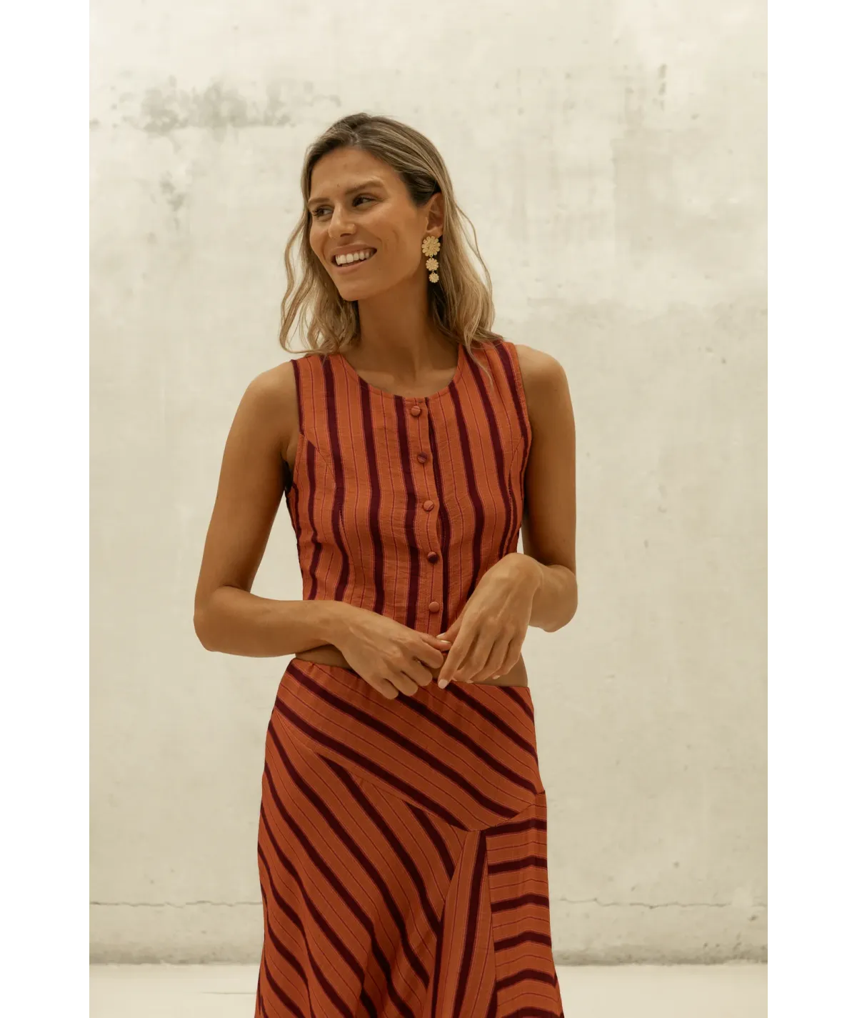 Chaleco Roma Naranja