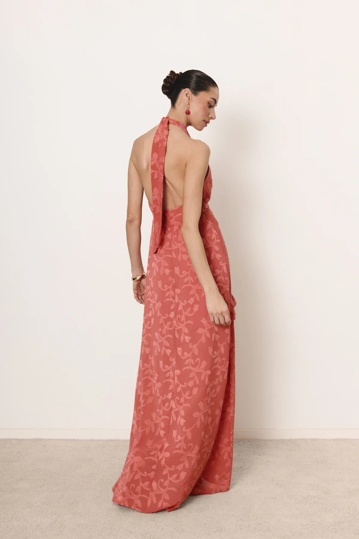 Vestido Bahía Rosa Coral