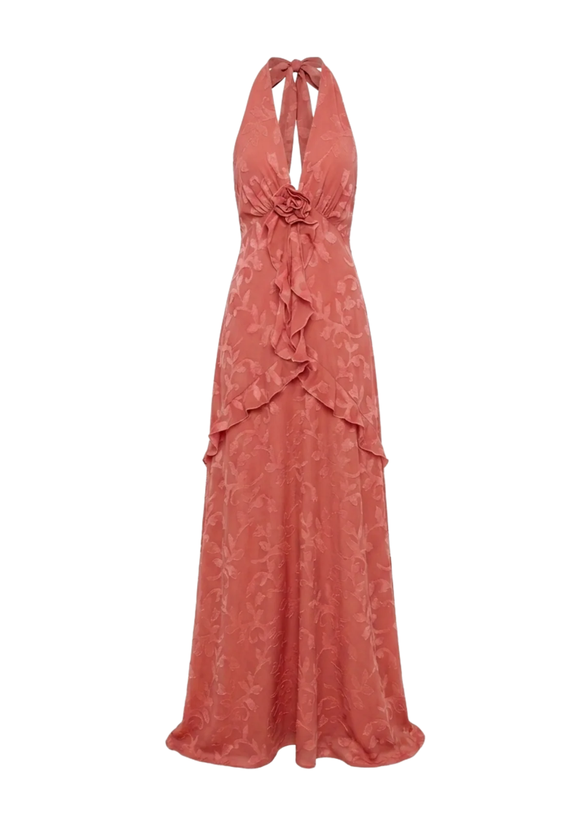 Vestido Bahía Rosa Coral