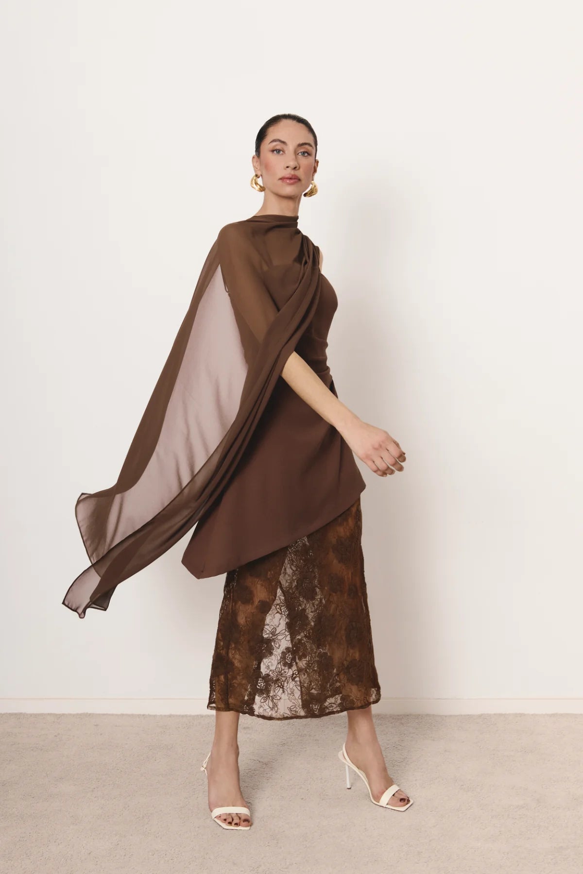 Chal Verona Marrón Claro