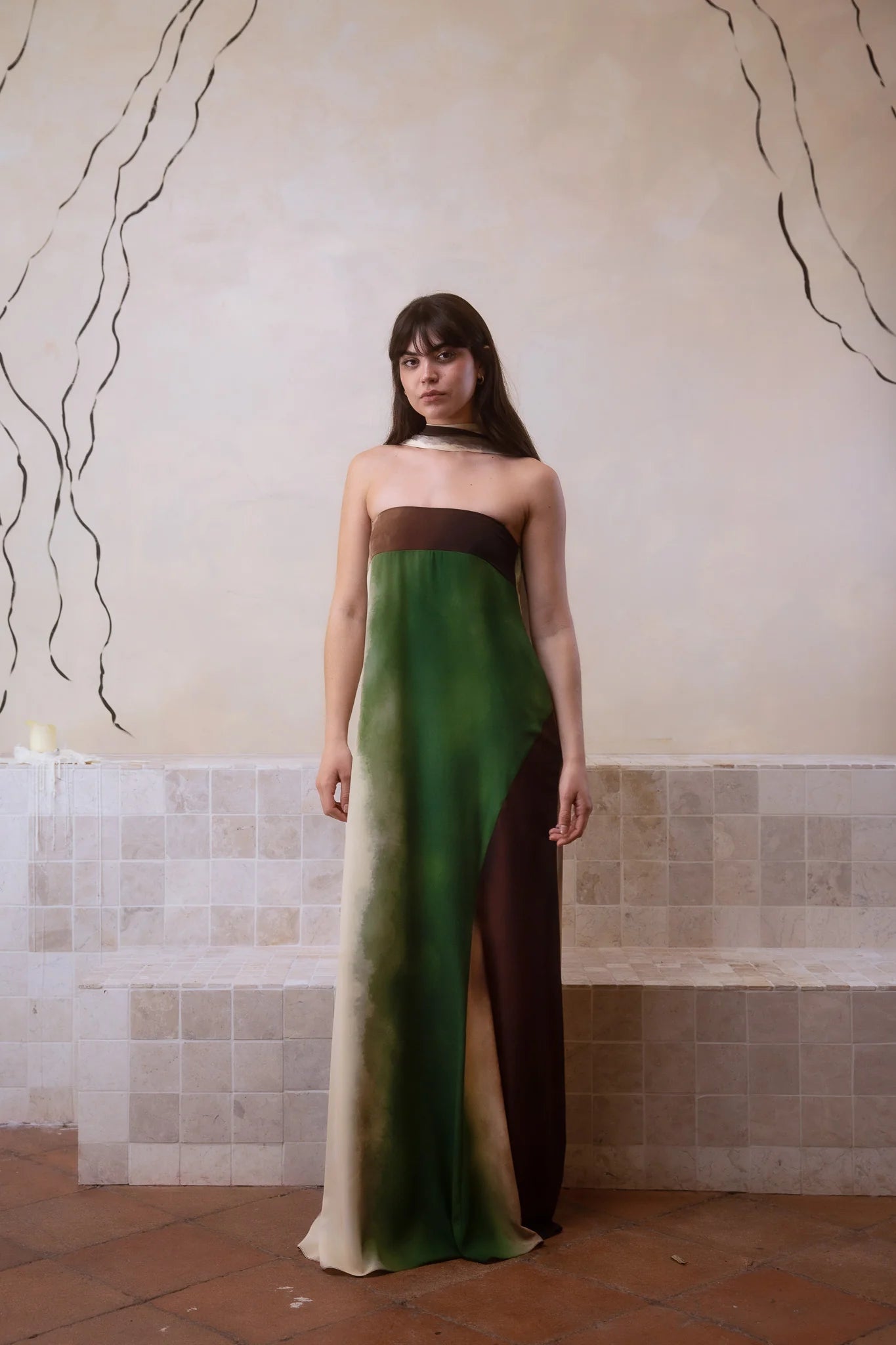 Vestido Tube D3 Earth