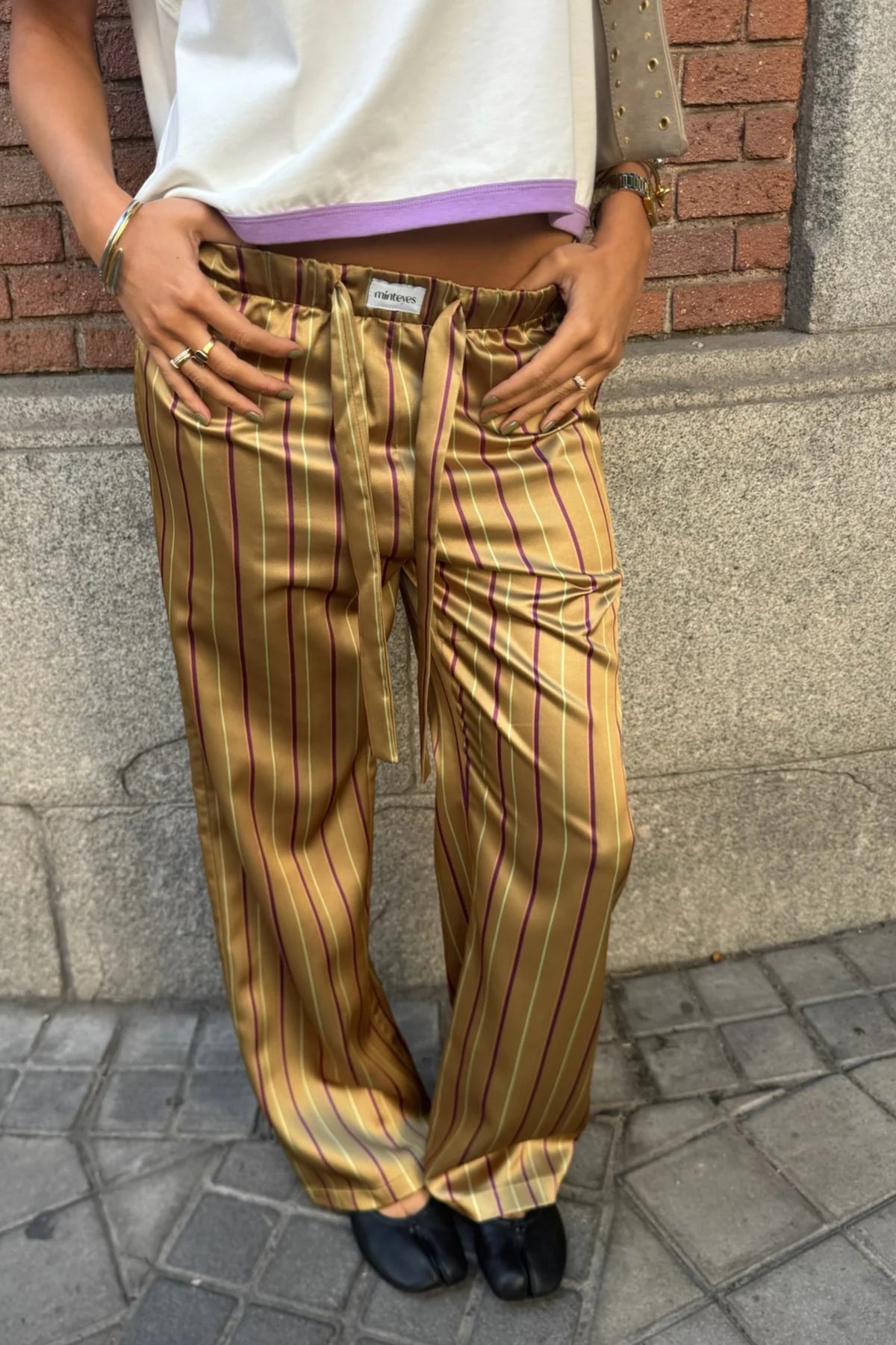 Petra Pants Gold Petra
