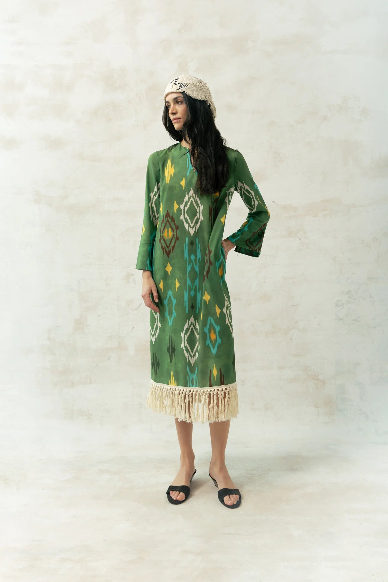 Kaftan Marcela Verde