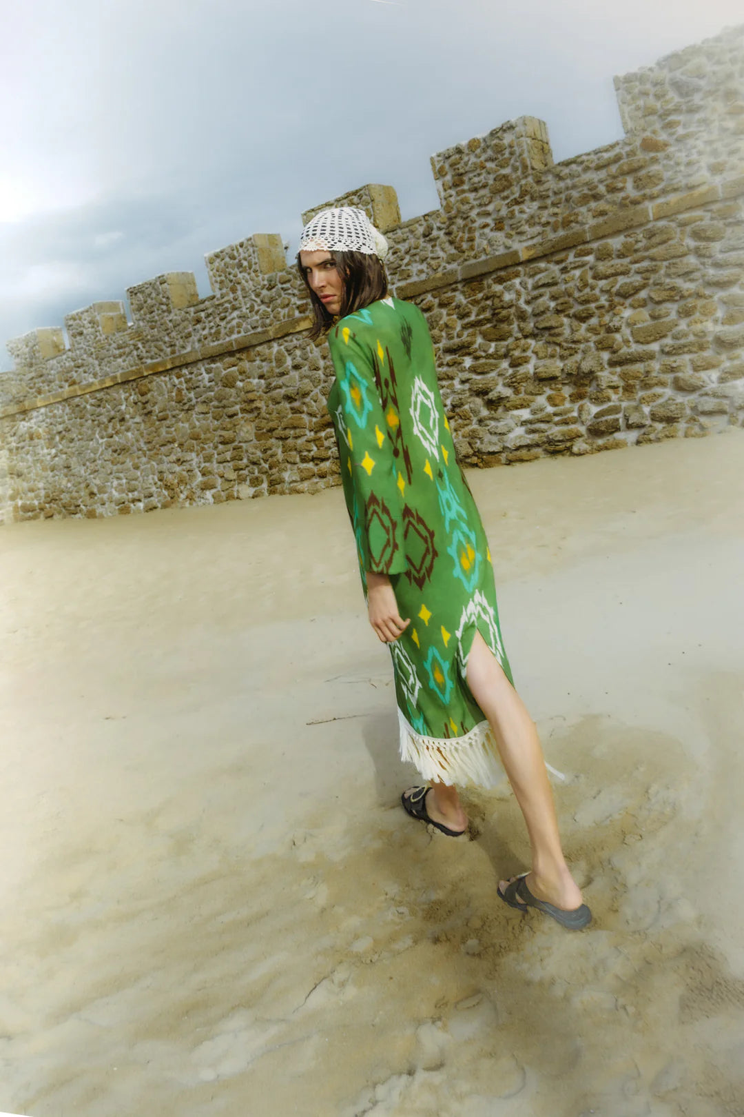 Kaftan Marcela Verde