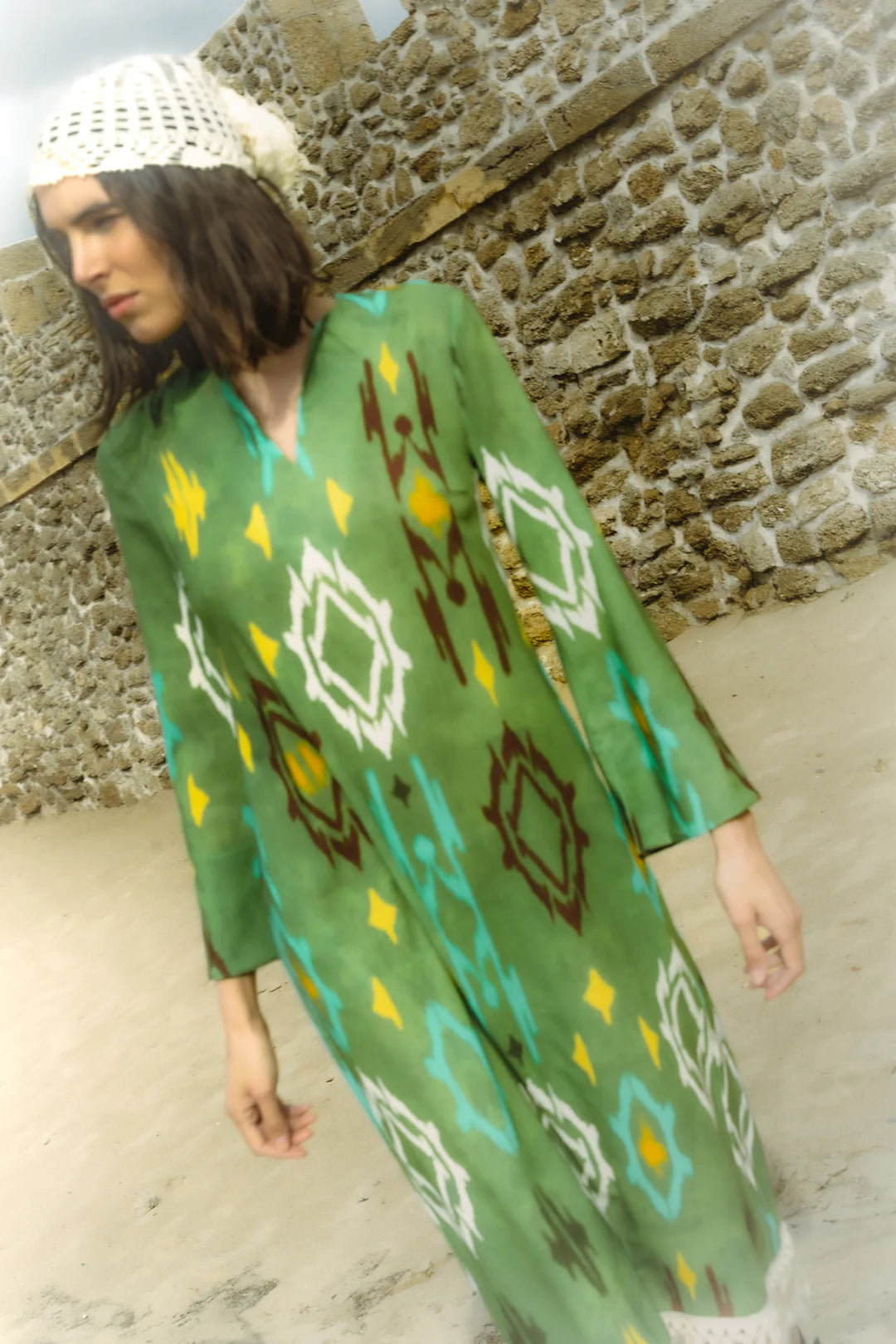 Kaftan Marcela Verde