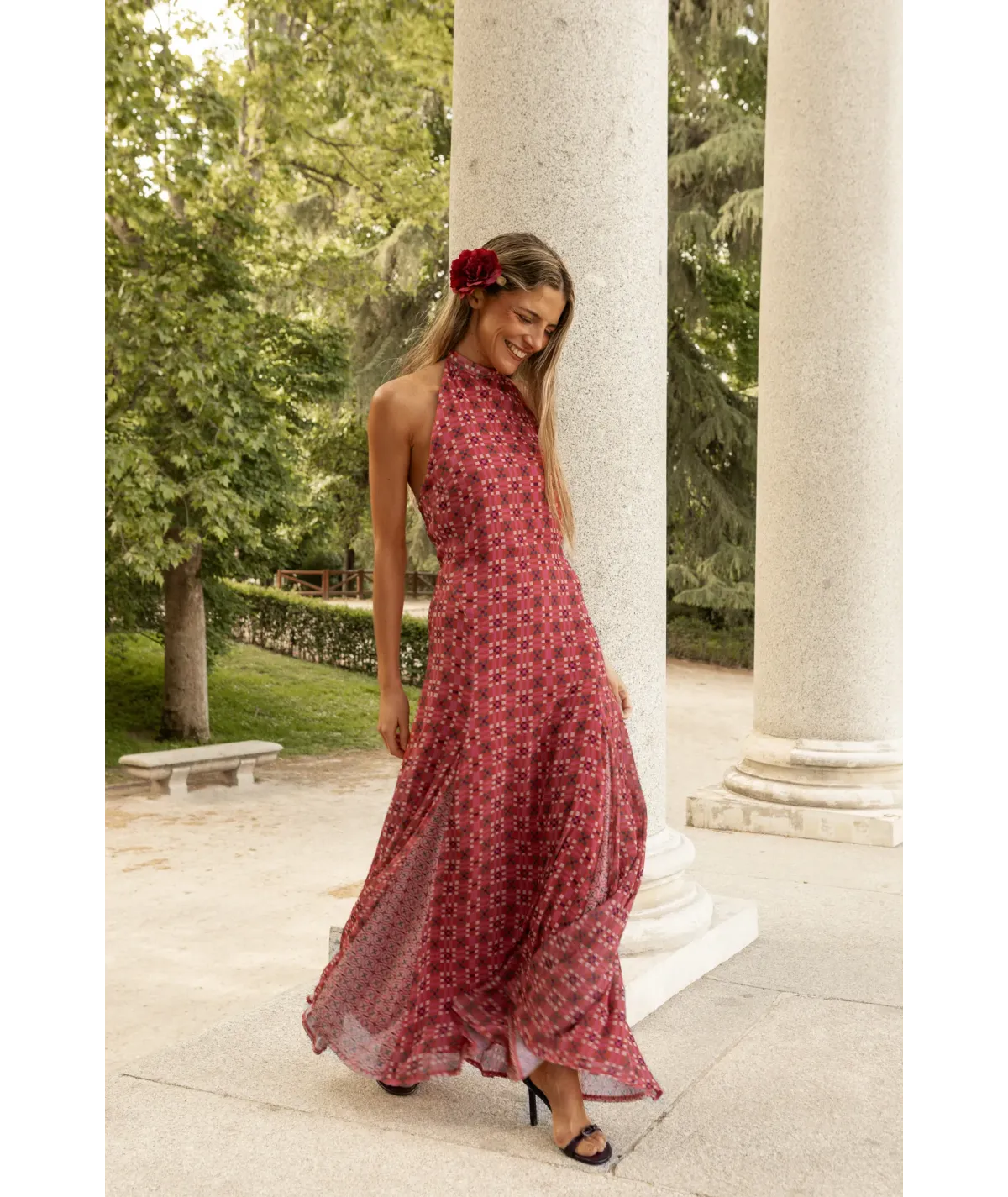 Vestido Amiens Rojo
