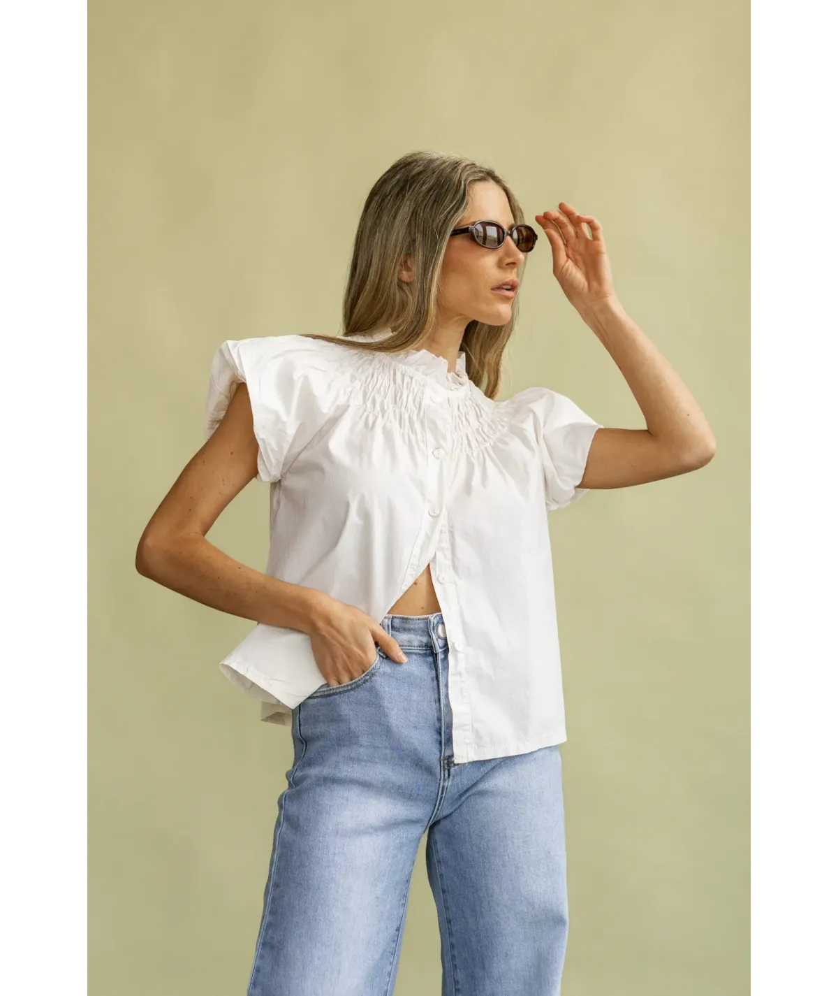 Camisa Orvieto Crudo