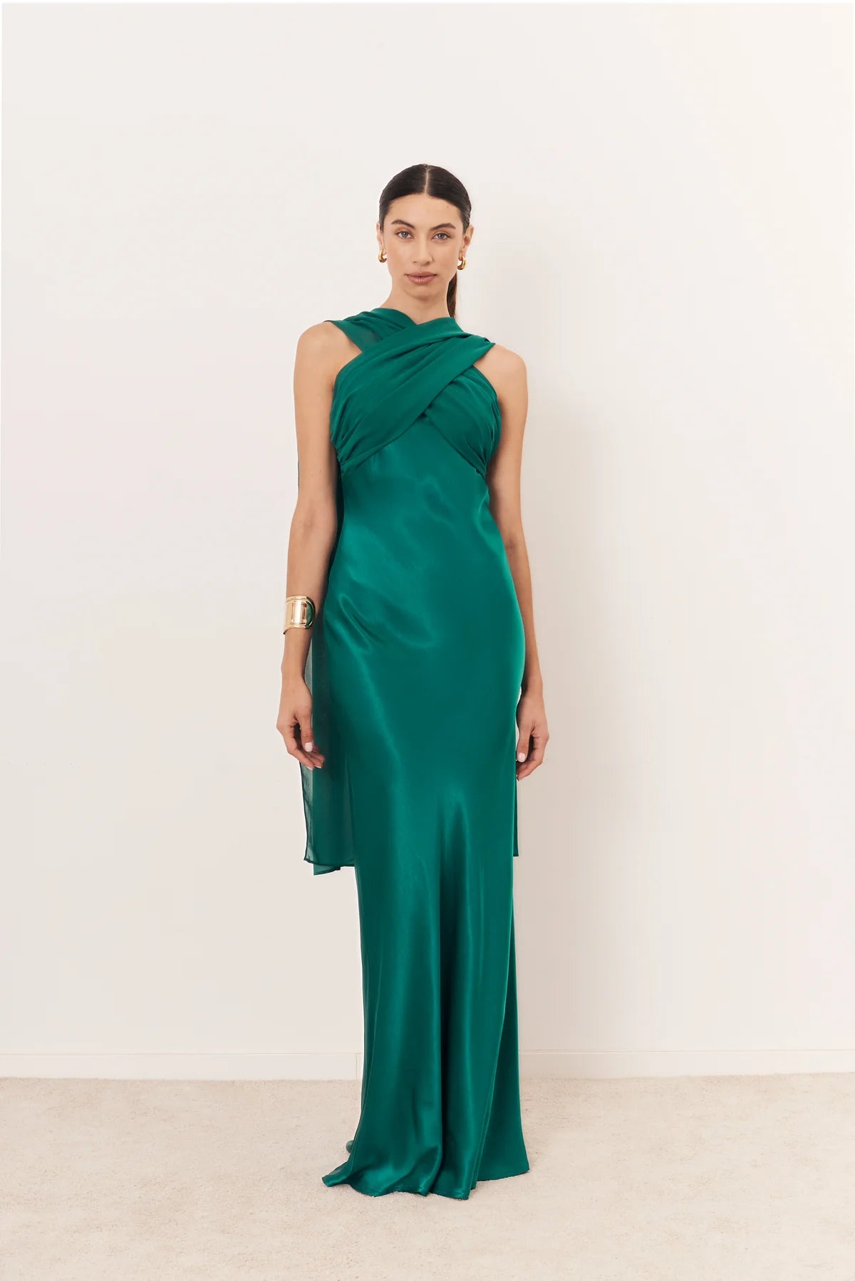 Vestido Capri Verde Esmeralda