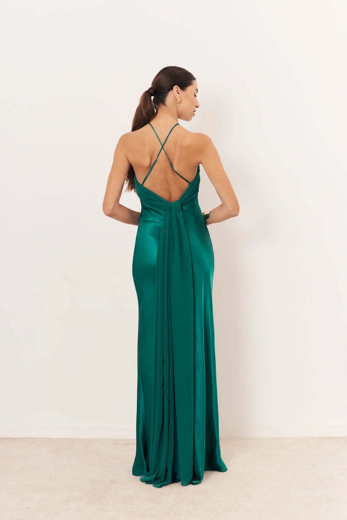 Vestido Capri Verde Esmeralda