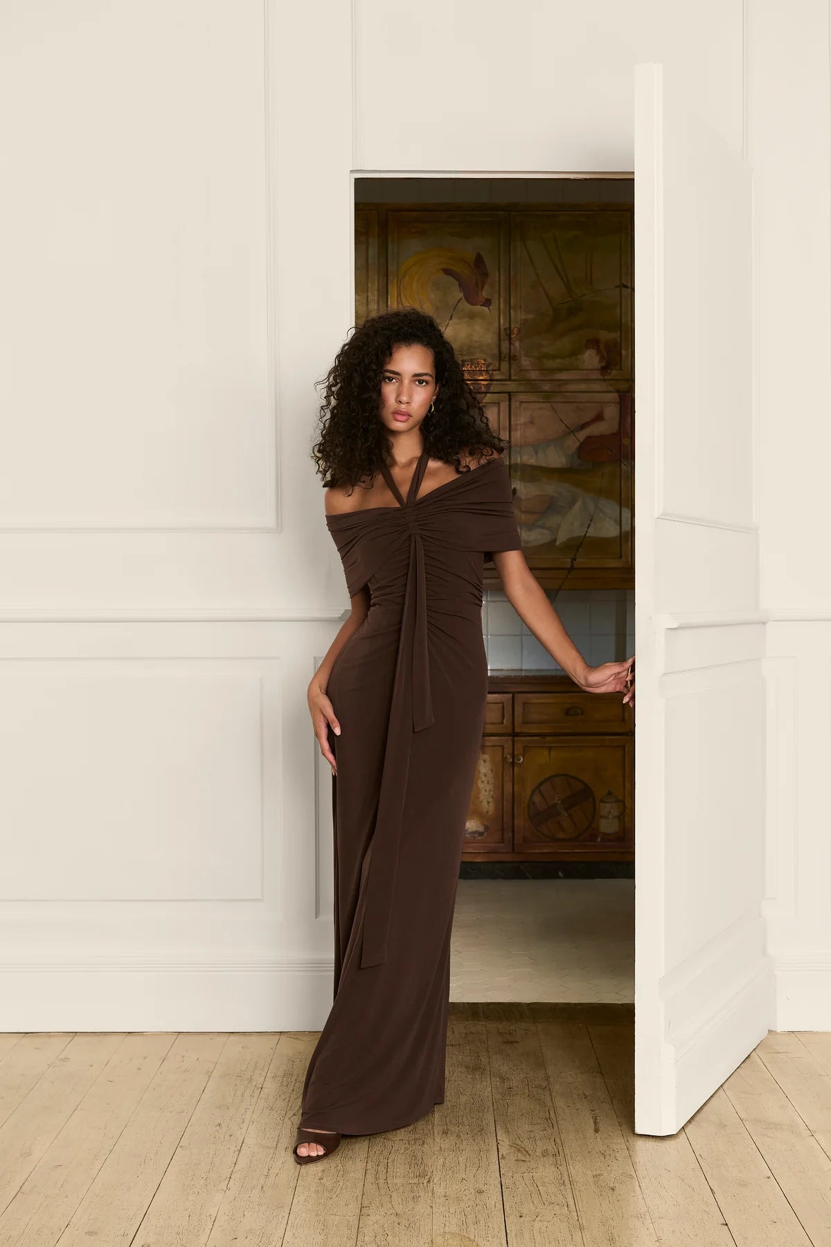 Vestido Reneé Marrón