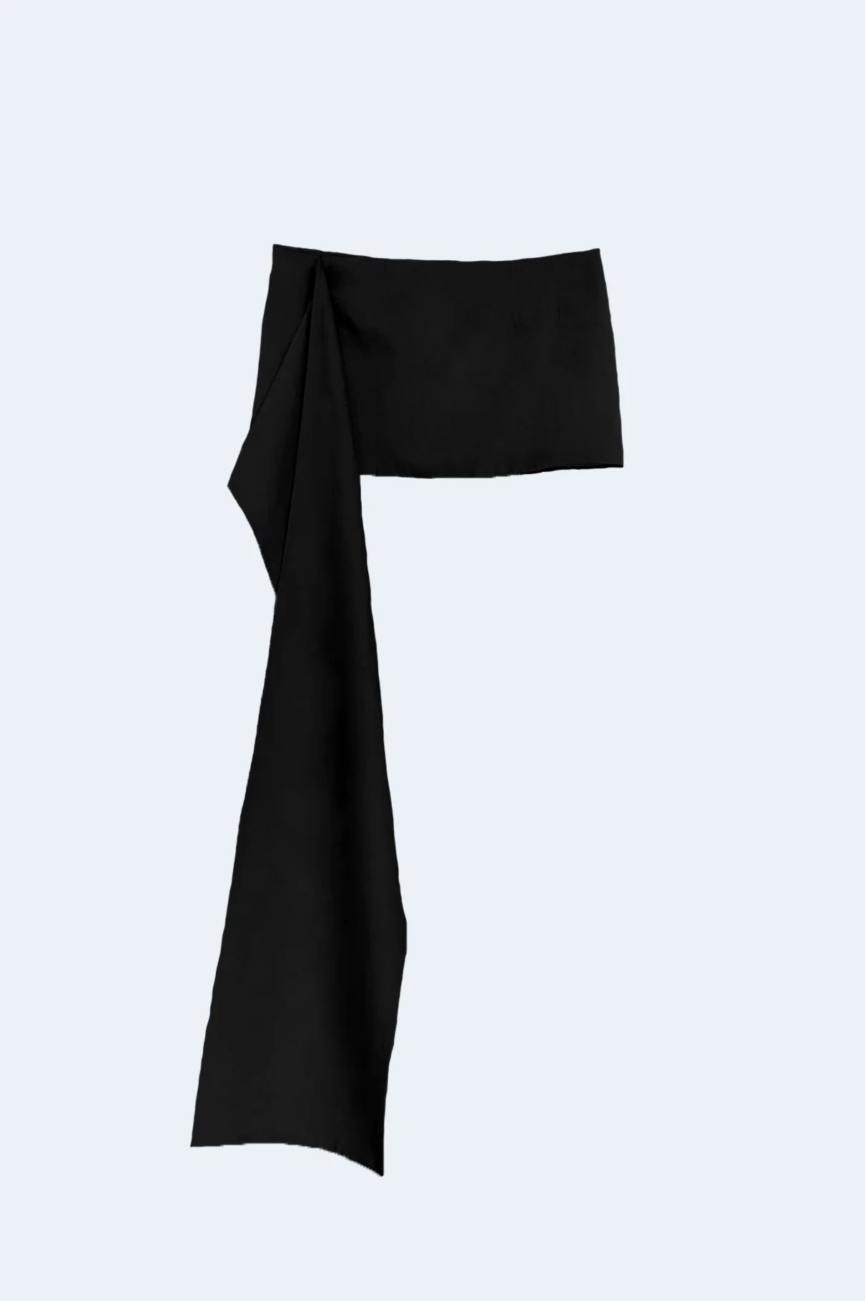 Minifalda Negra Satinada