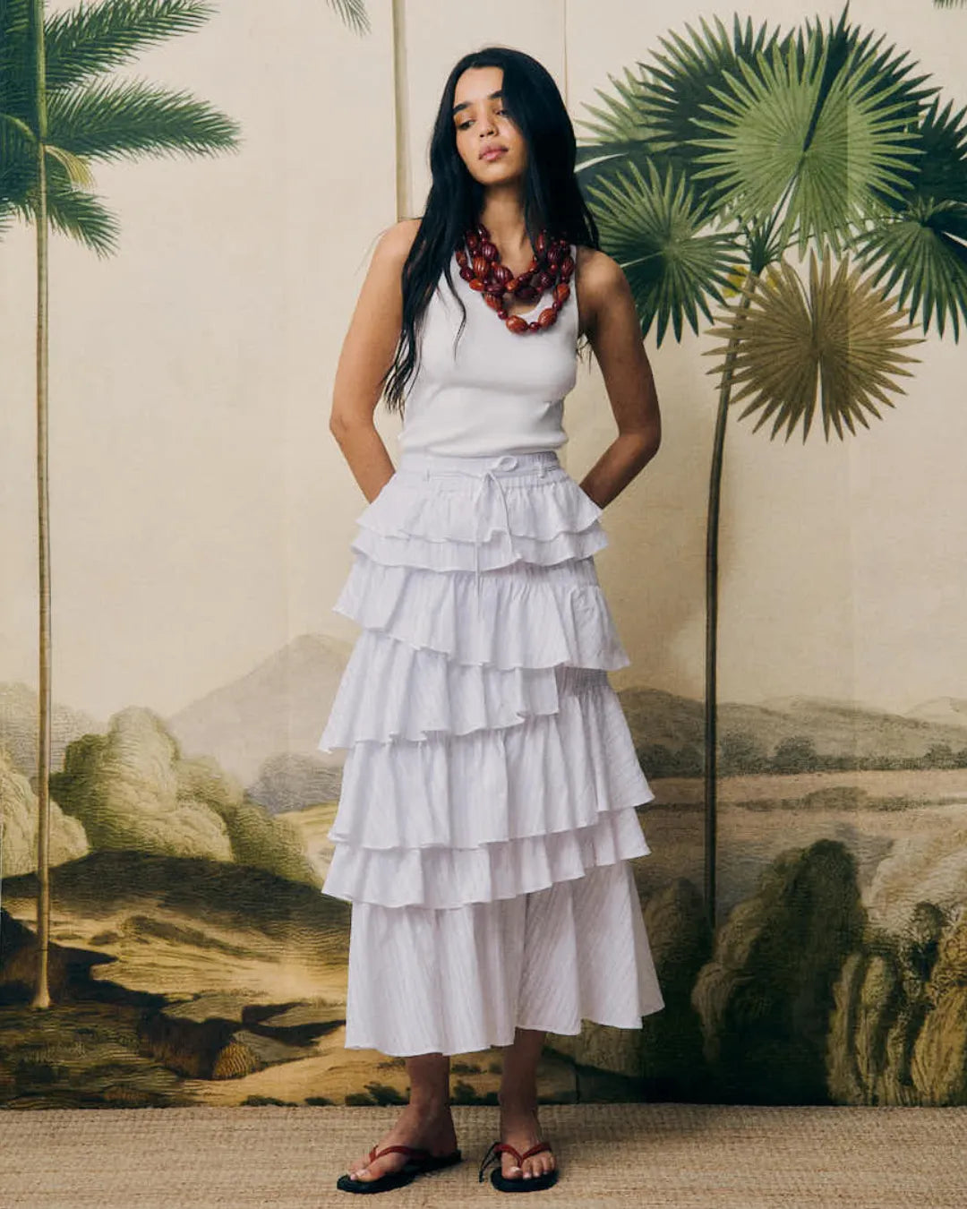 Falda Copacabana Embroidery