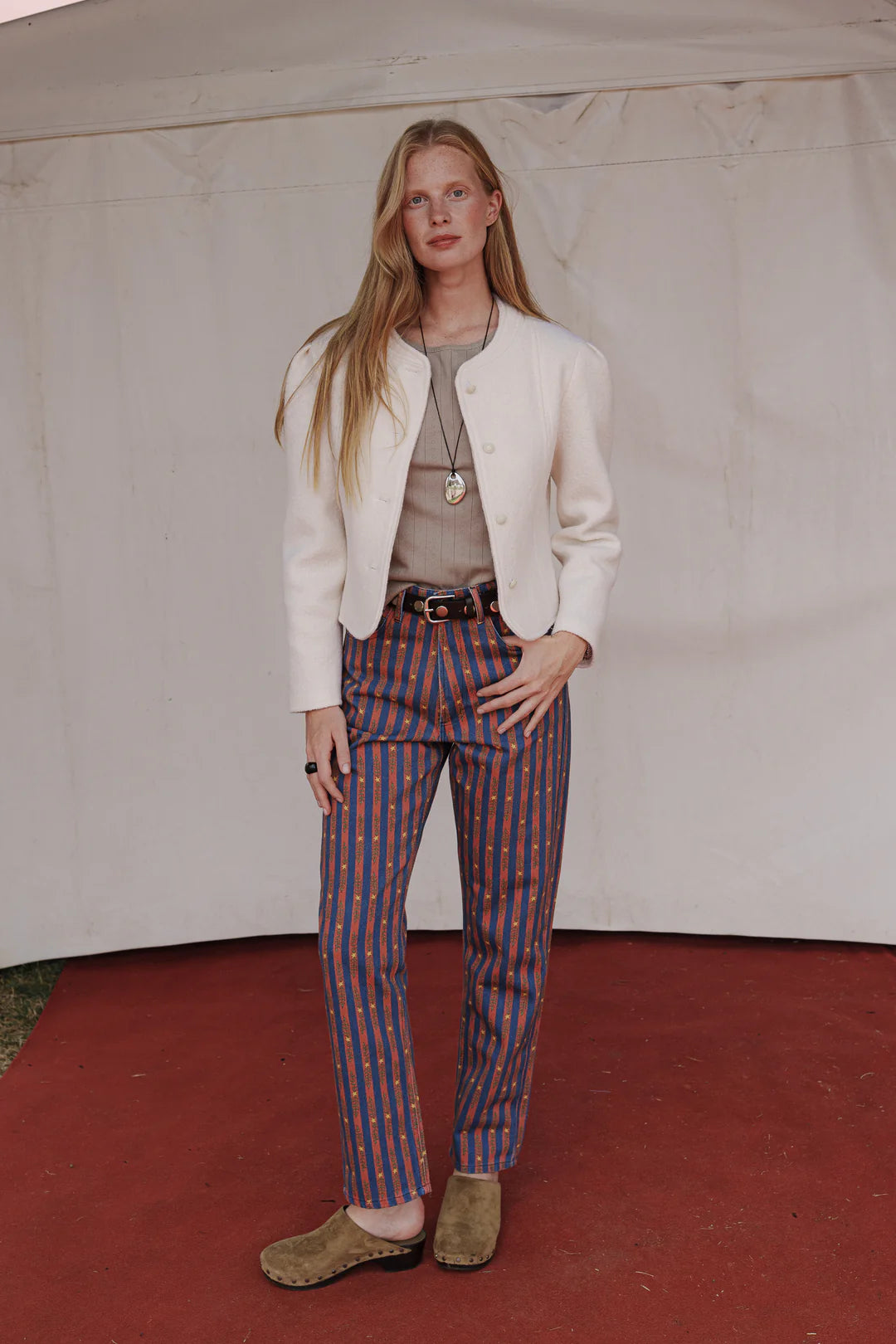 Pantalón Tent Print