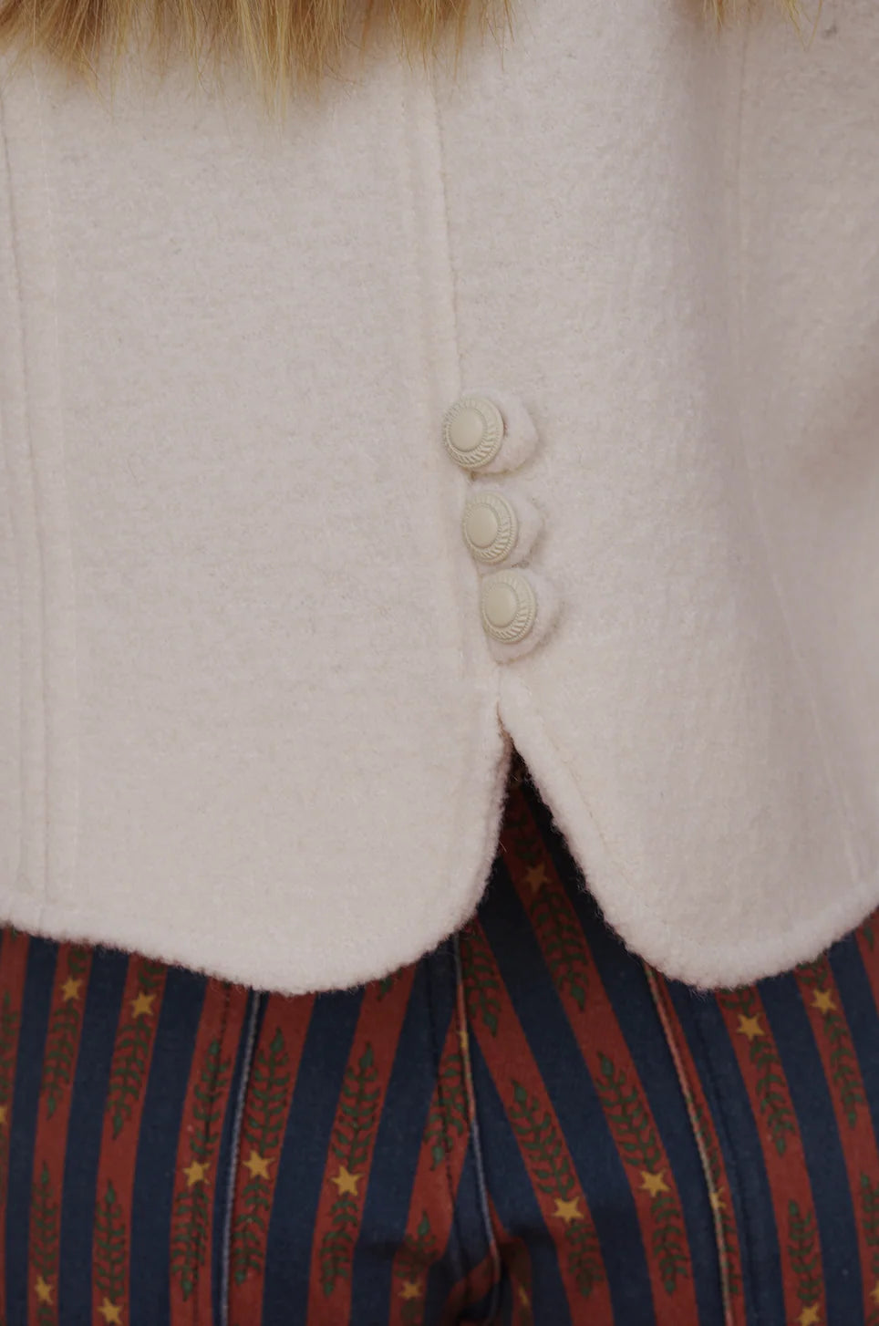 Chaqueta Clown Austriaca Crudo