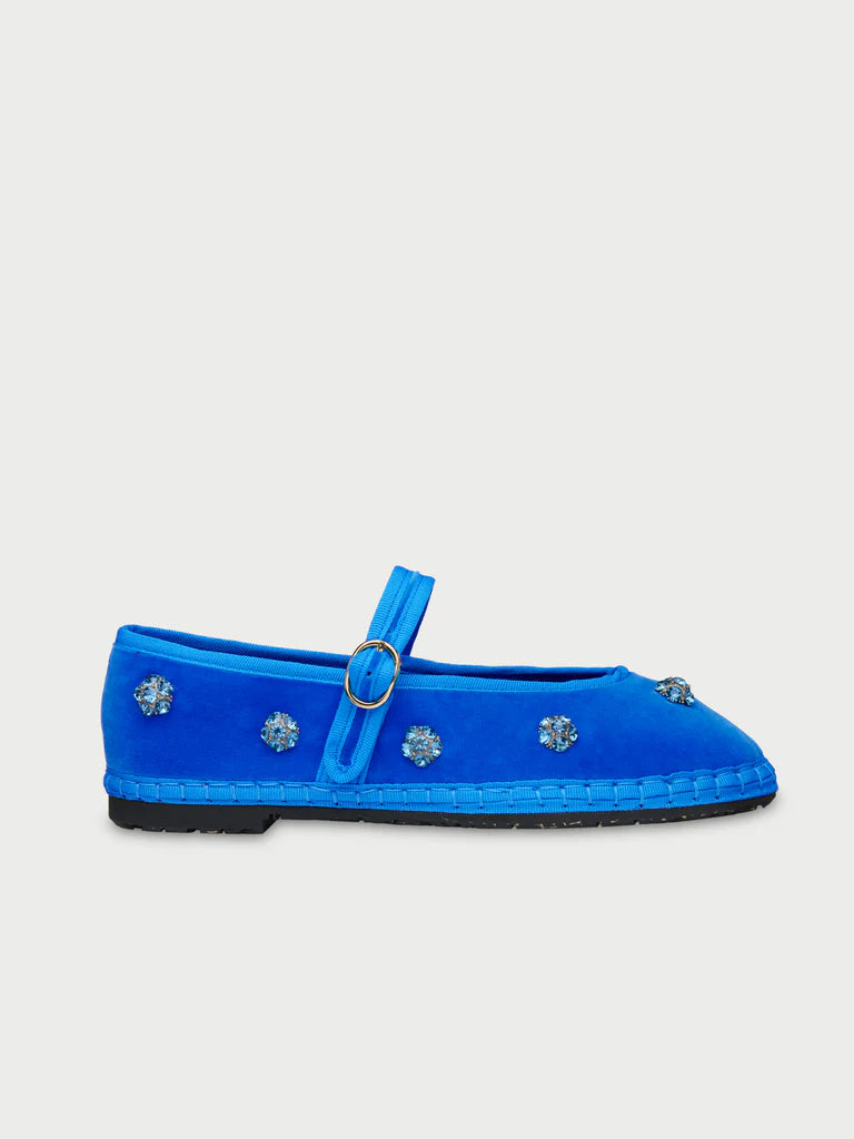 Pierre Flower Blue