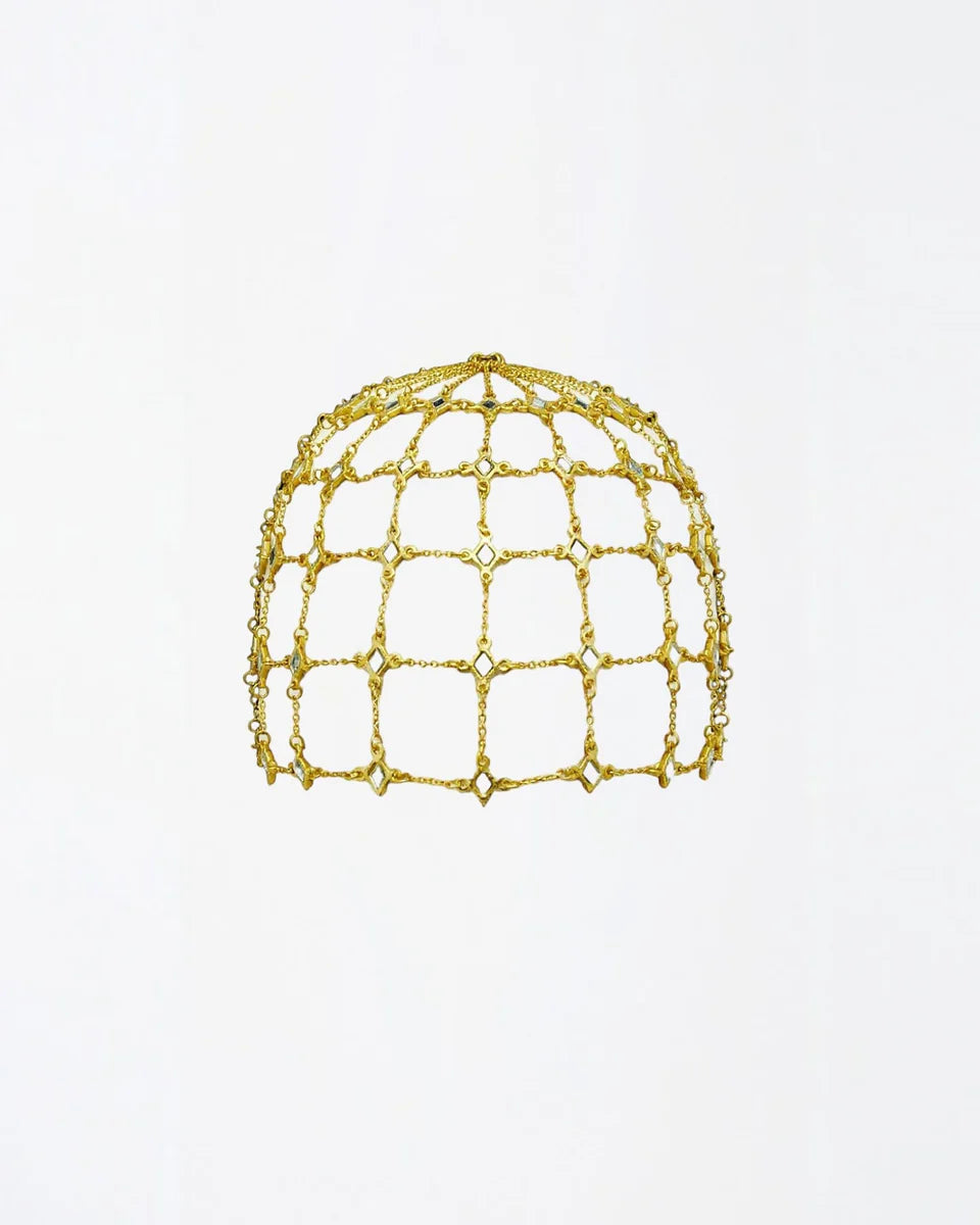 Casquete Nébula Oro