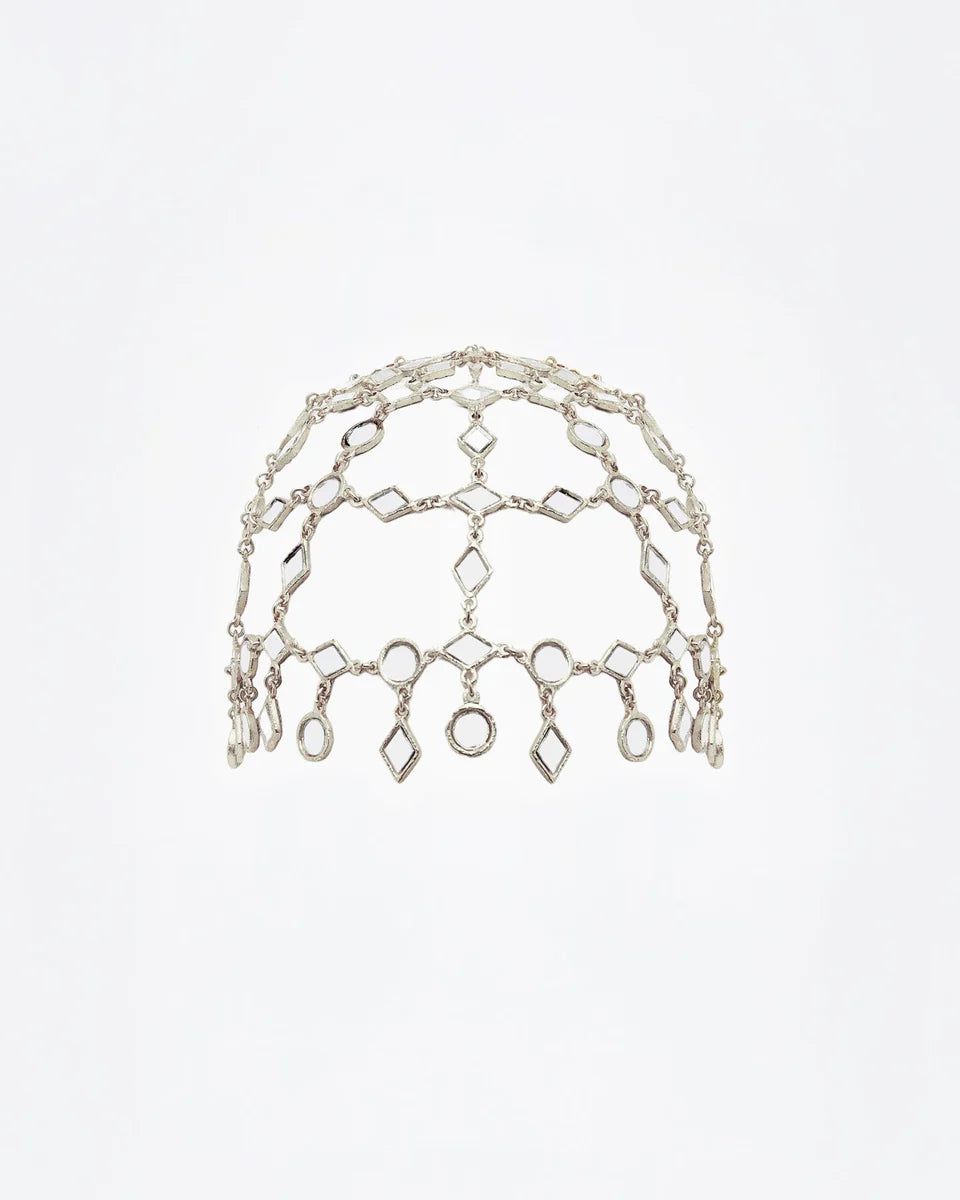 Casquete Ylvana Plata