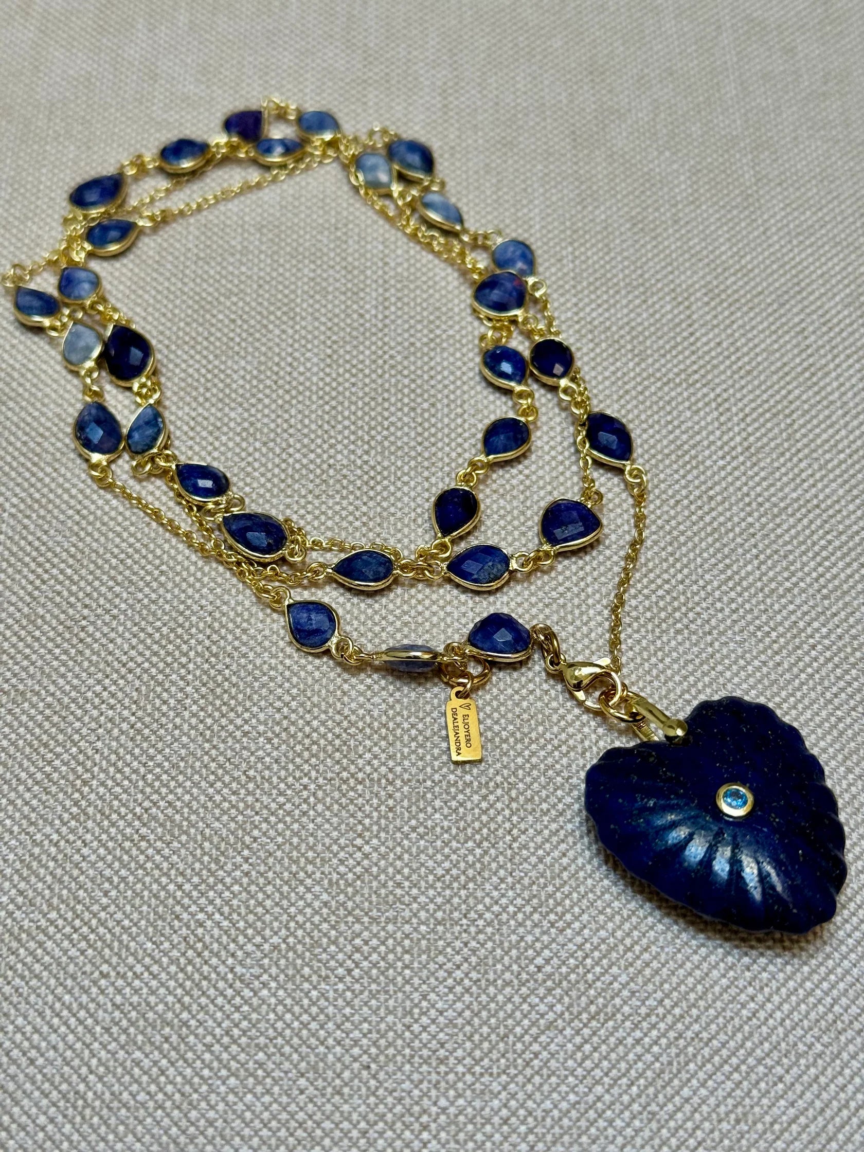 Collar Largo Isola Bella Lapislazuli