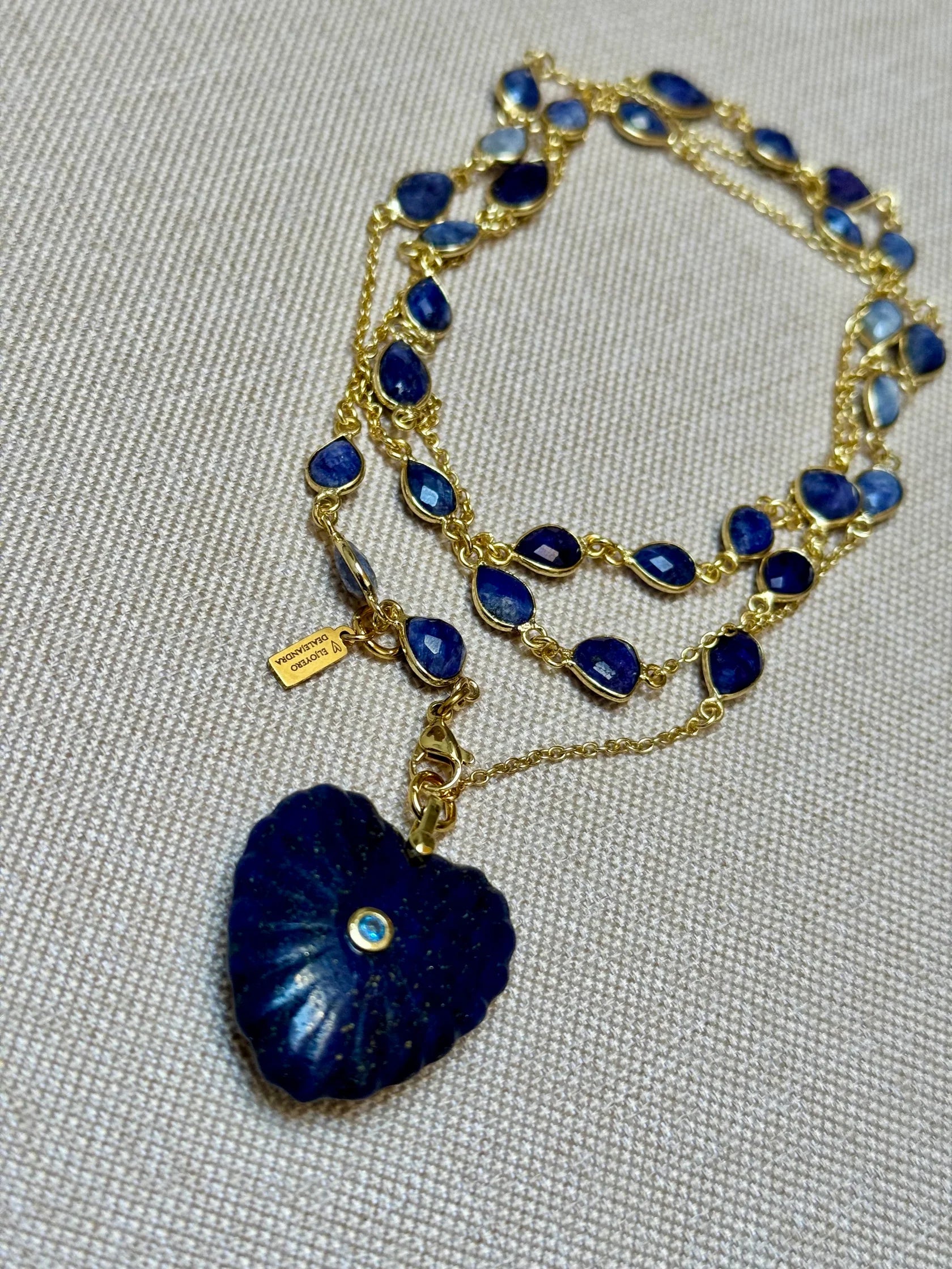 Collar Largo Isola Bella Lapislazuli