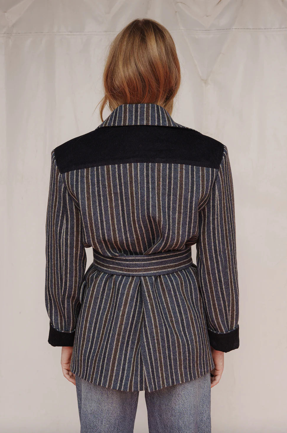 Chaquetón Balloon Lana Rayas