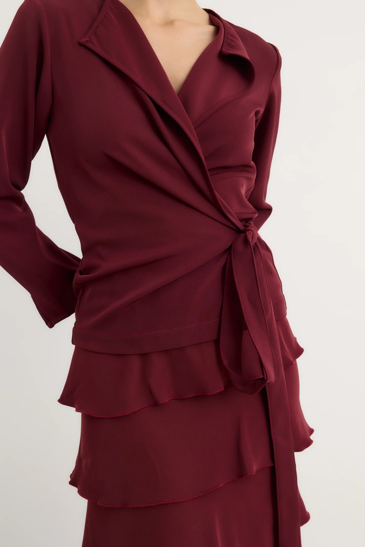 Camisa Catalina Granate