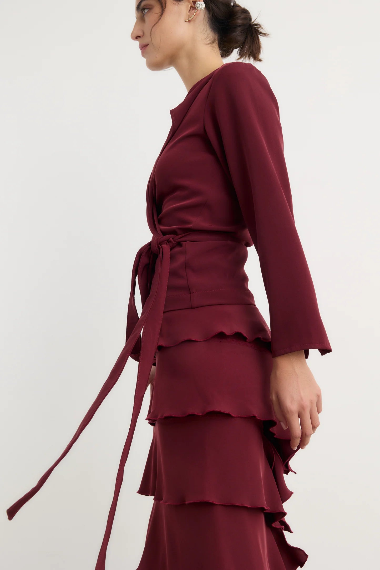 Camisa Catalina Granate